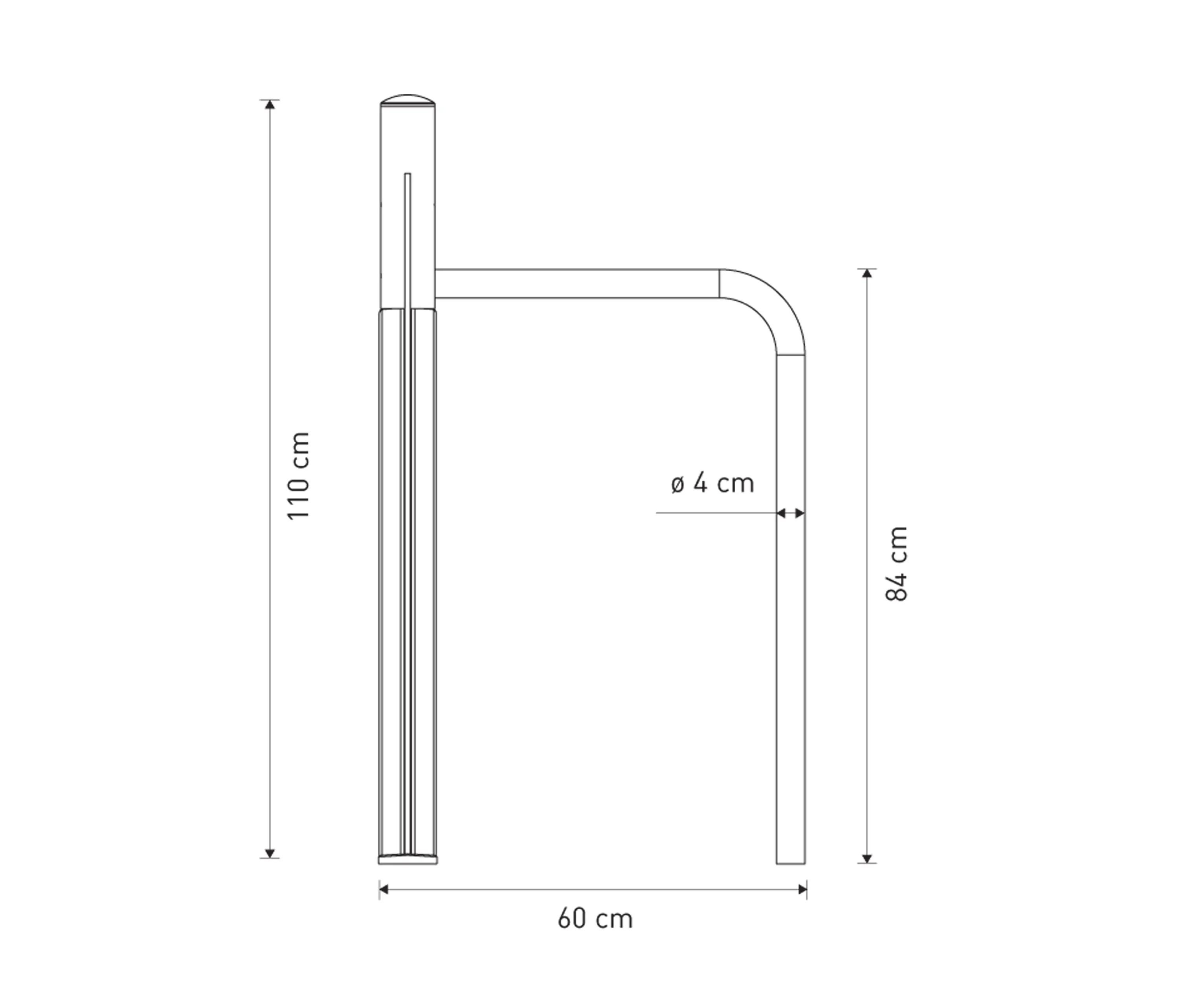 Concept Urbain - Evéole bicycle stand