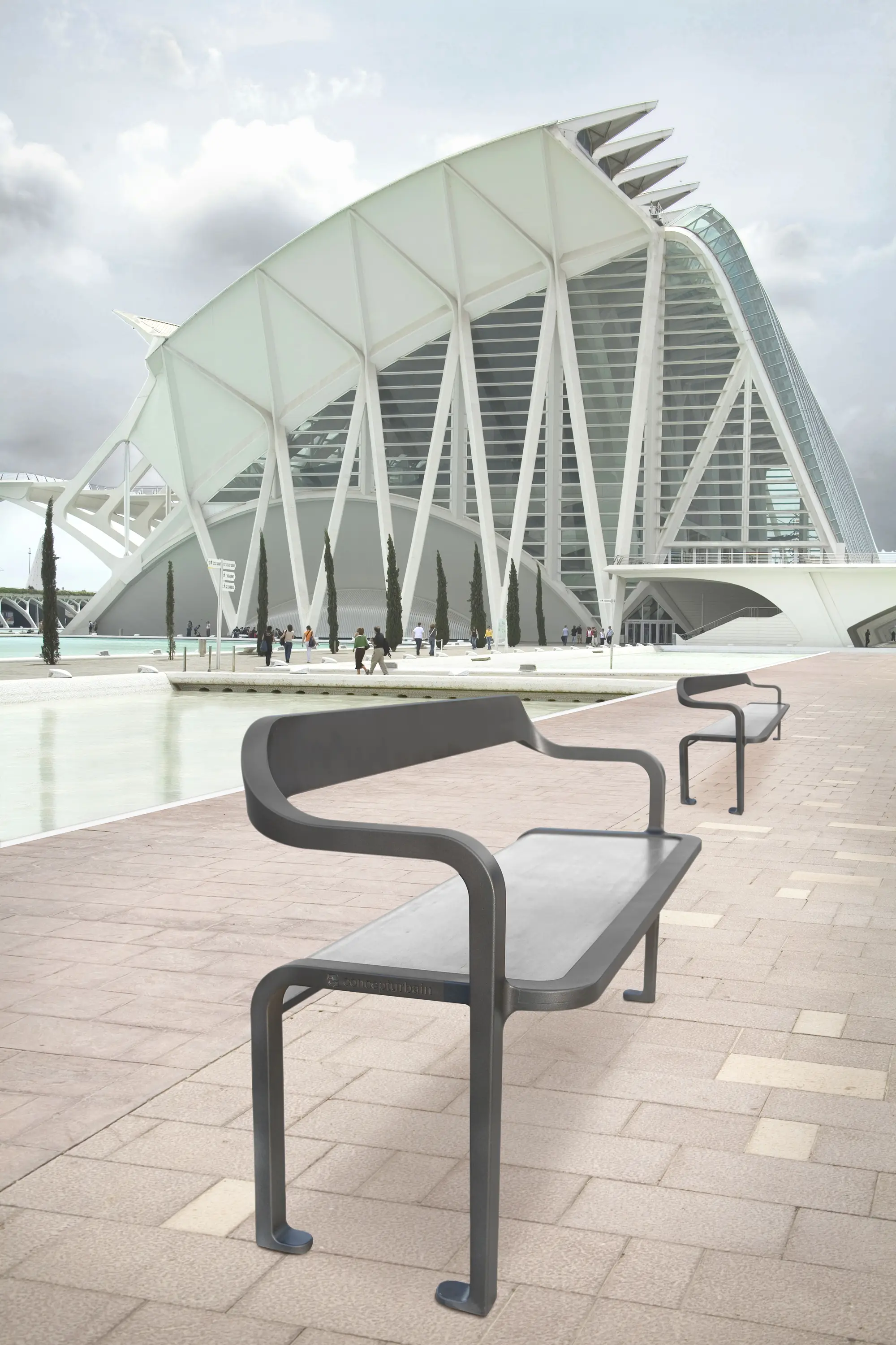 Concept Urbain - Imawa banc et fauteuil