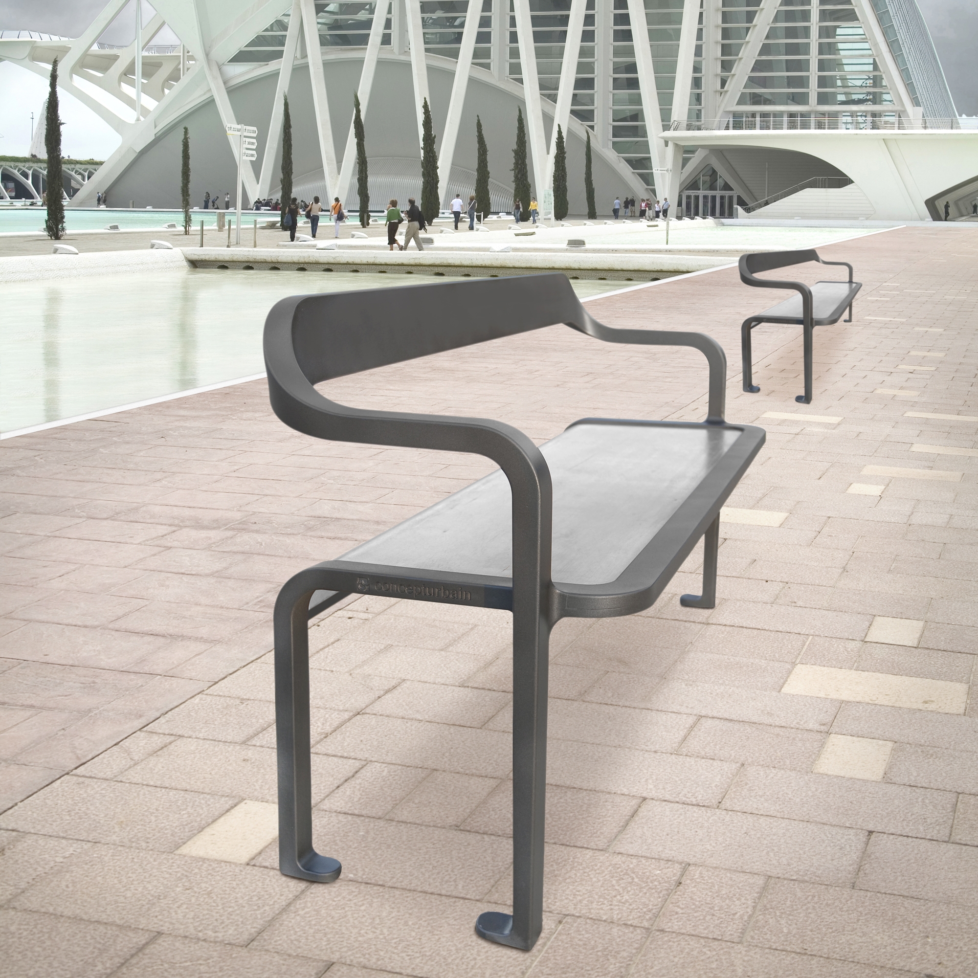Produkt Imawa bench armchair des Herstellers Concept Urbain anzeigen
