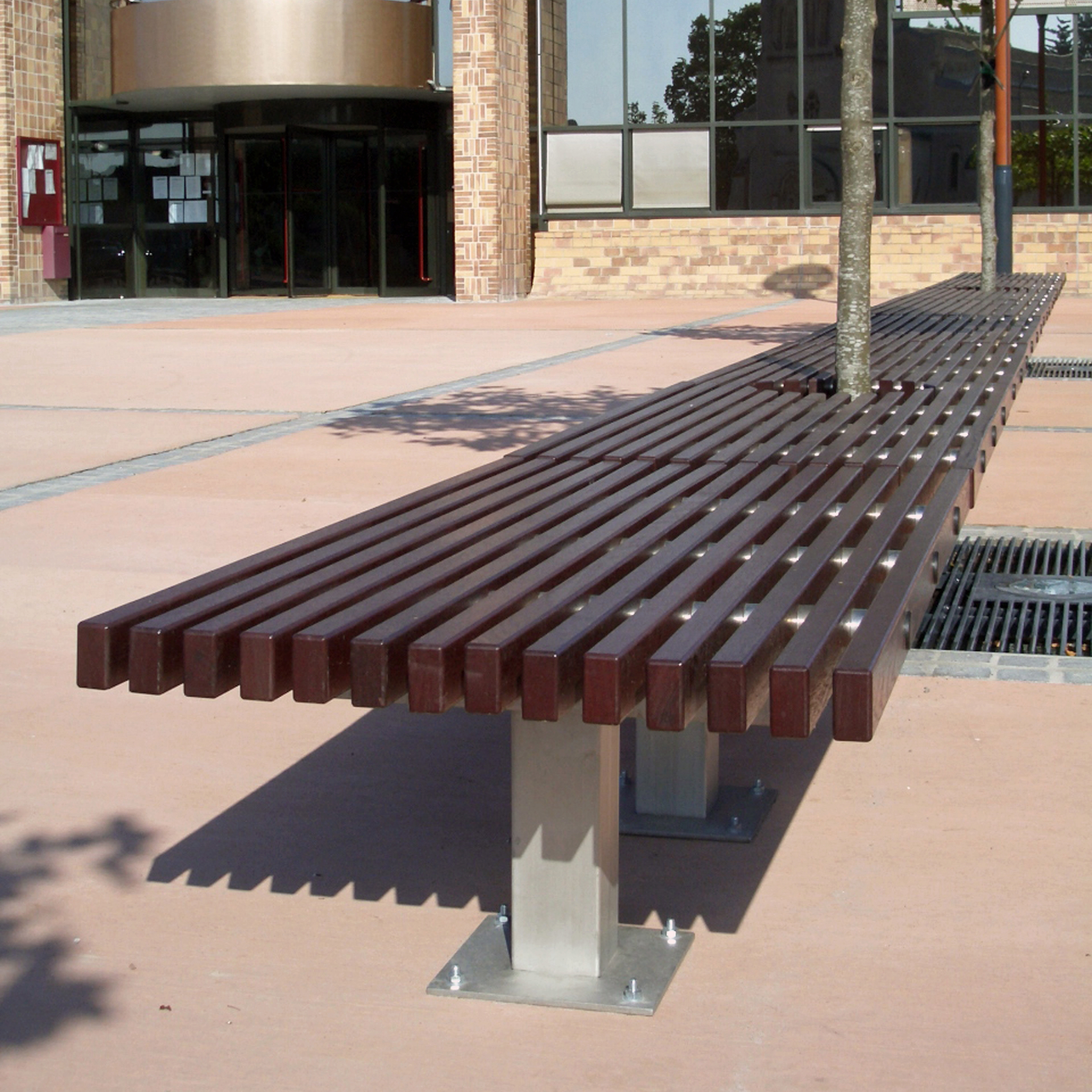 Display product Ocean backless bench from manufacturer Concept Urbain