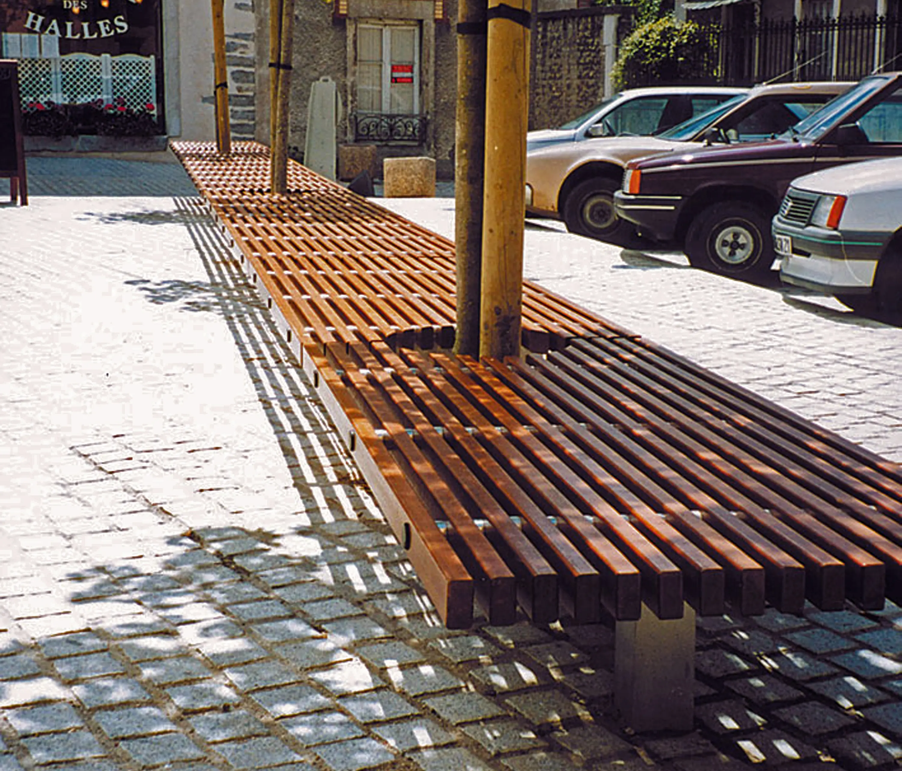 Concept Urbain - Ocean backless bench