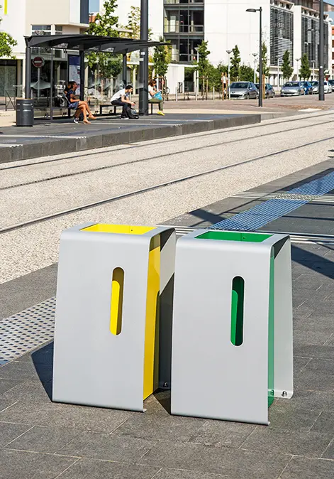 Concept Urbain - Vélopark litter bin
