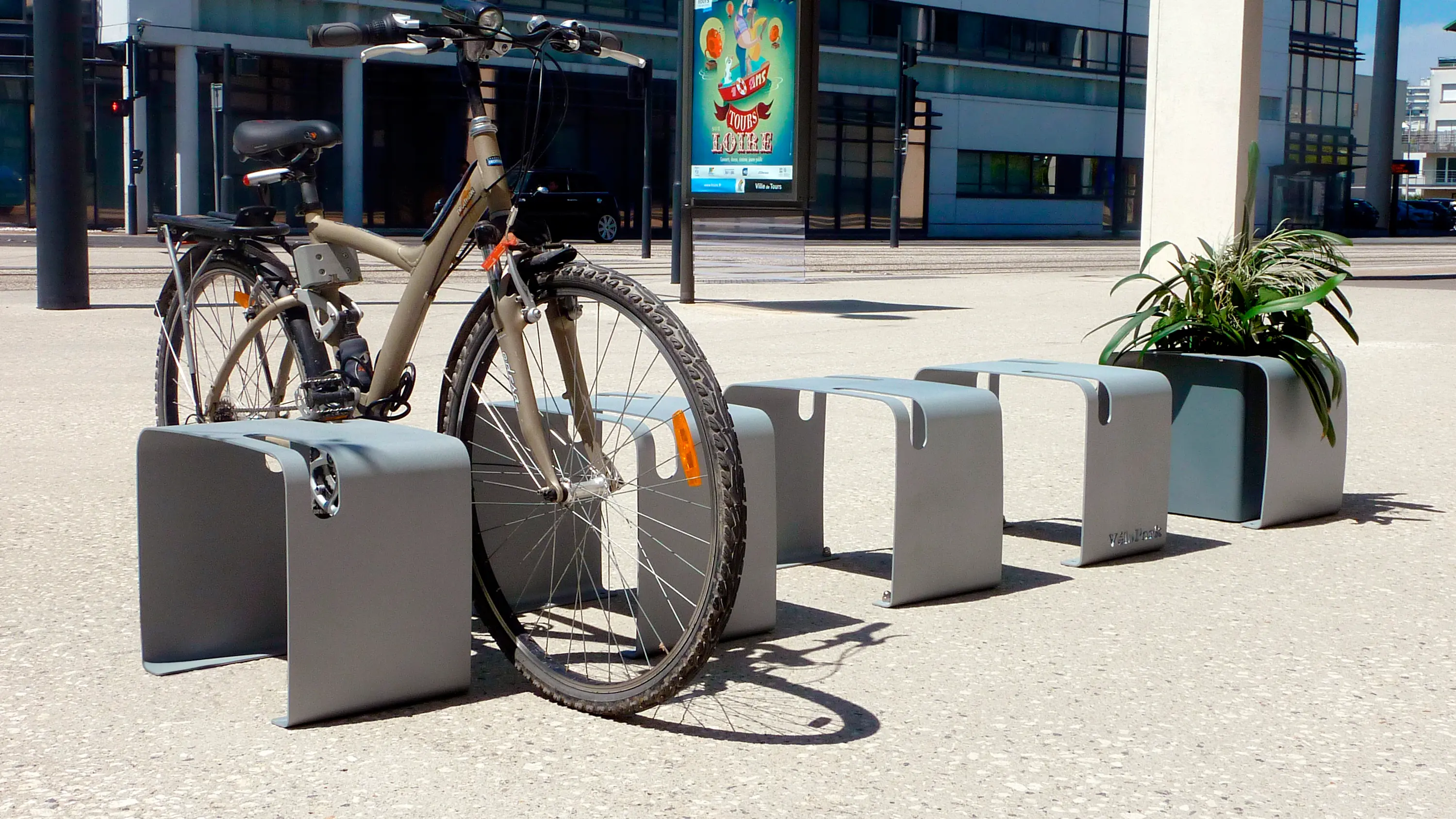 Concept Urbain - Vélopark planter unit