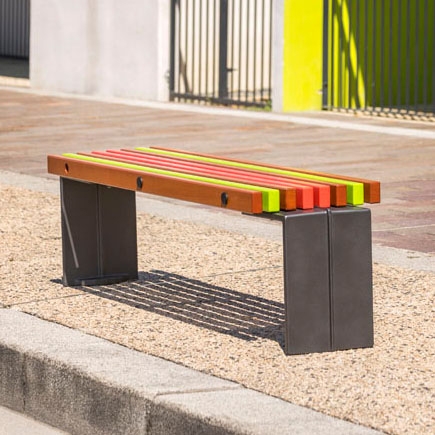 Mostrar el producto Color backless bench del fabricante Concept Urbain