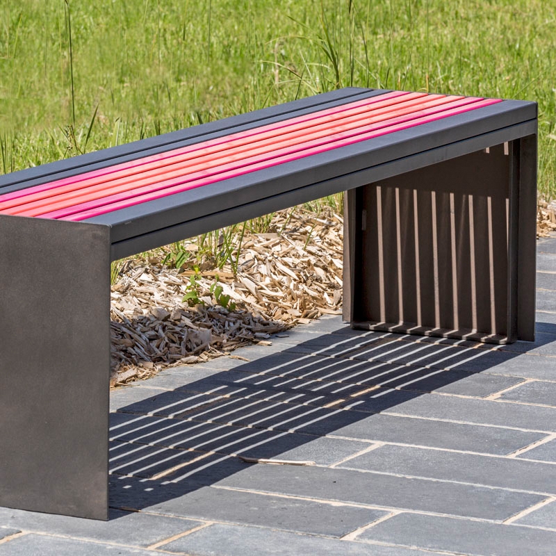 Afficher le produit Soha banquette métal du fabricant Concept Urbain