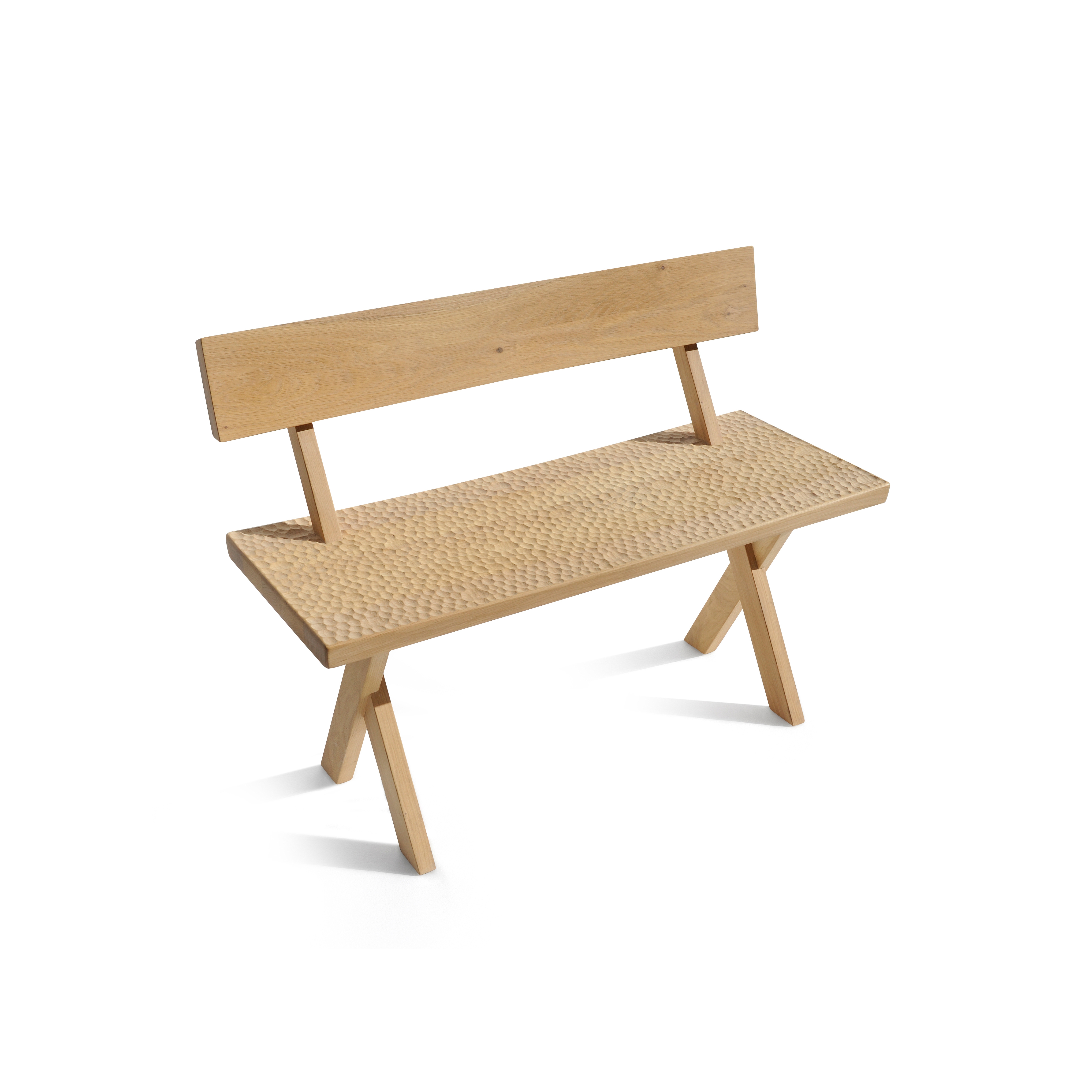 Touch Bench with backrest