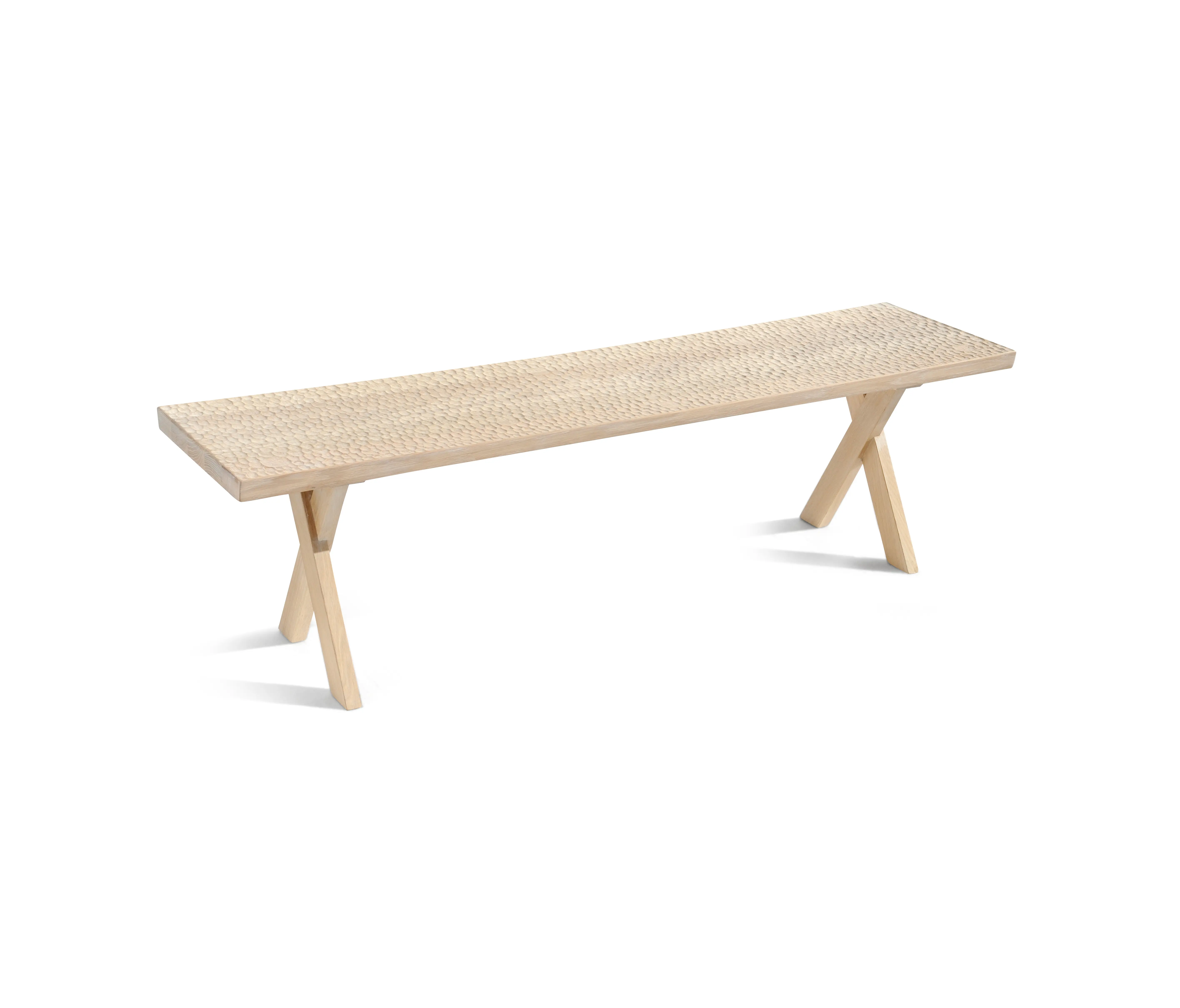 Zanat - Touch Bench (with wood legs)