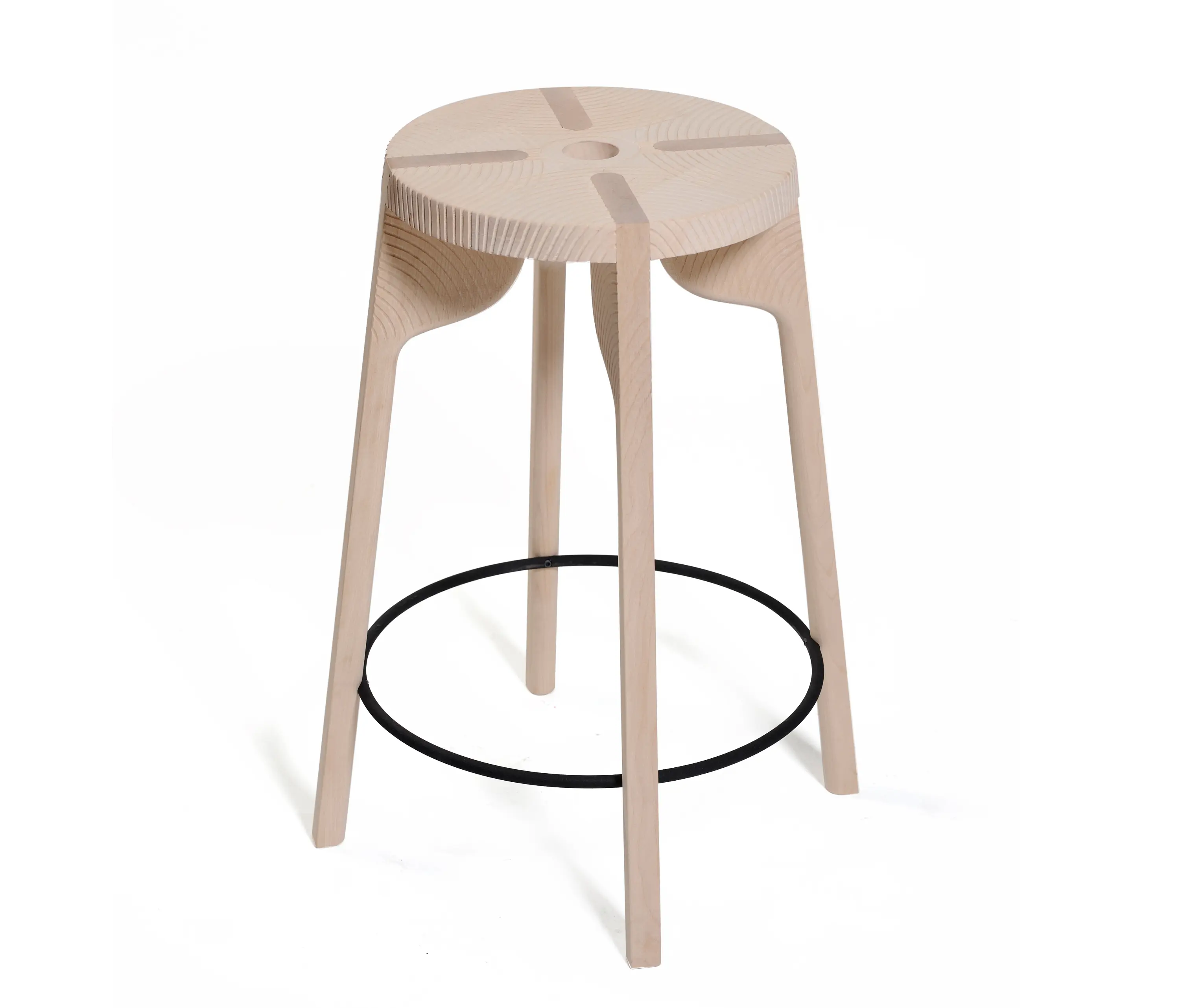 Zanat - Tattoo Bar Stool (carved)