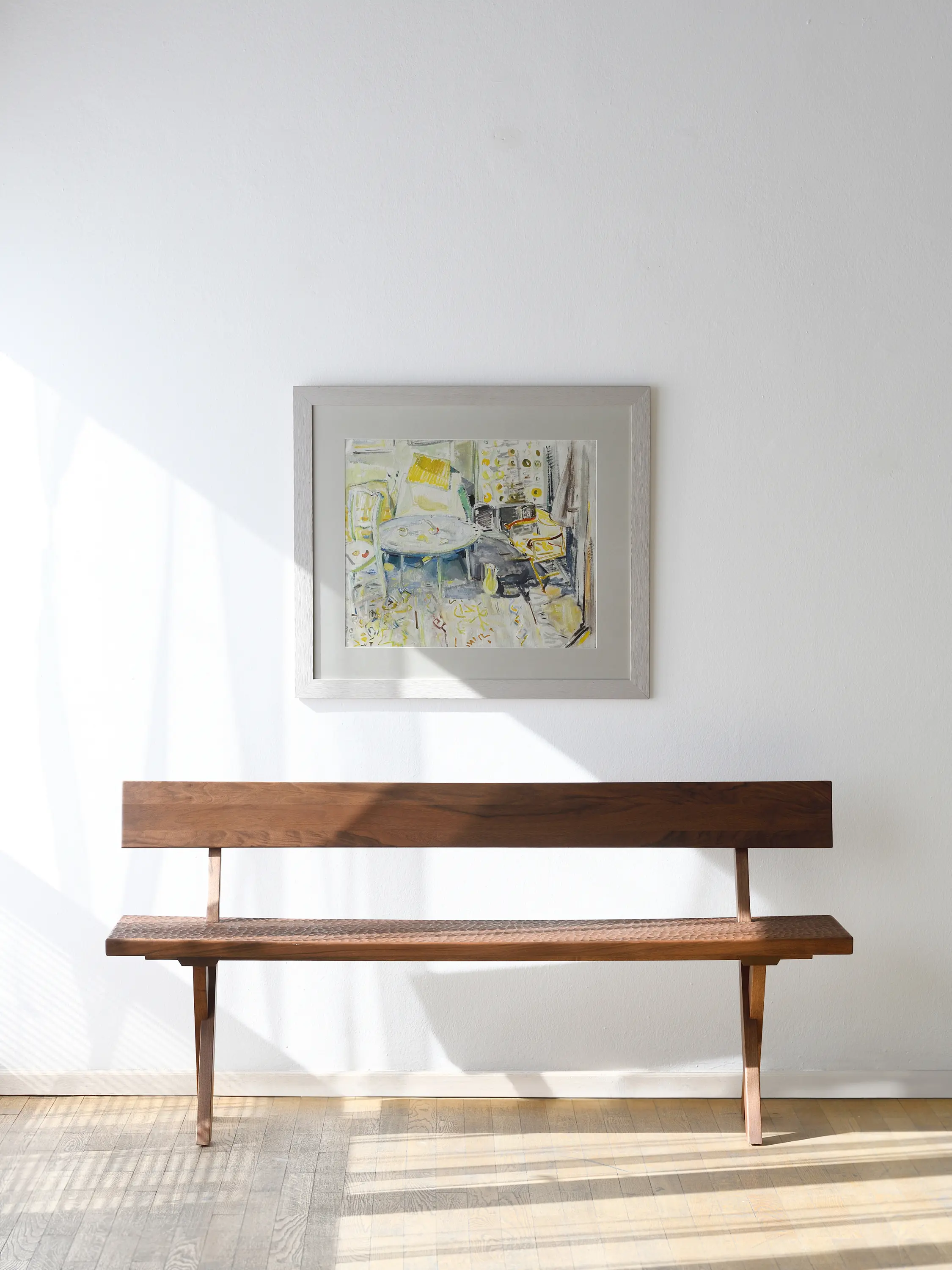 Zanat - Touch Bench with backrest