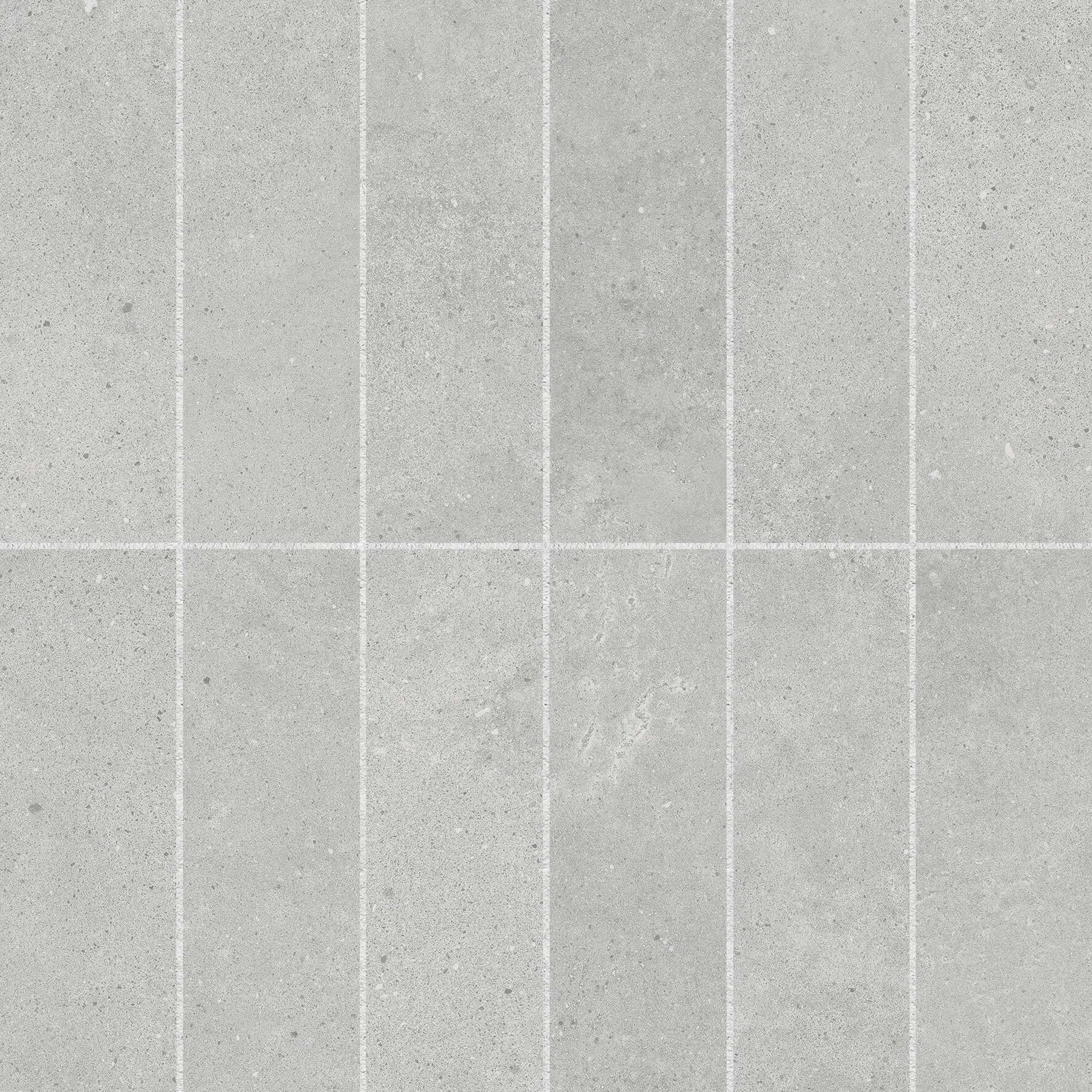 Solid Ground | Mosaic - 5 × 15 cm - light grey
