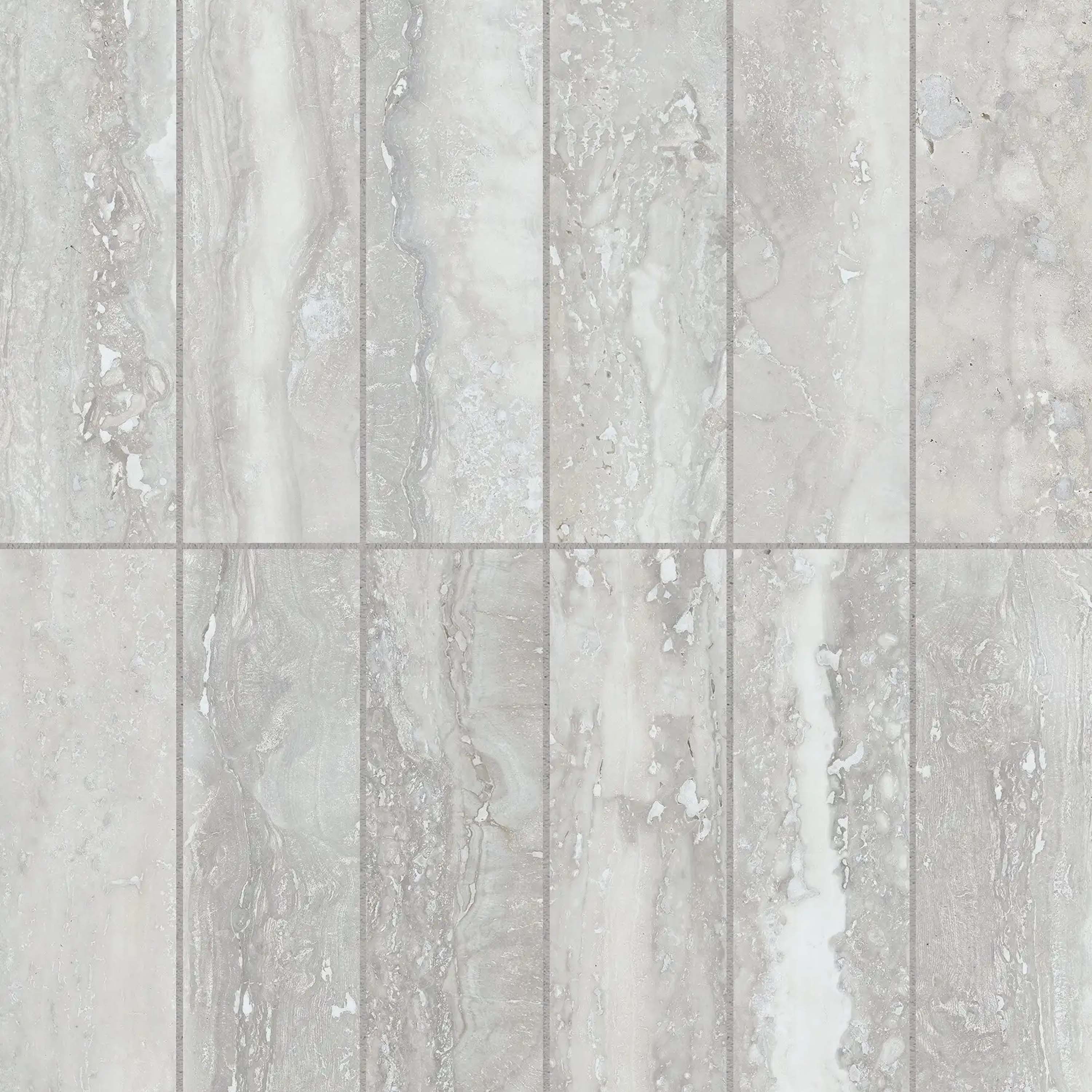 Display product Solid Ground | Mosaic - 5 × 15 cm - nordic grey from manufacturer AGROB BUCHTAL