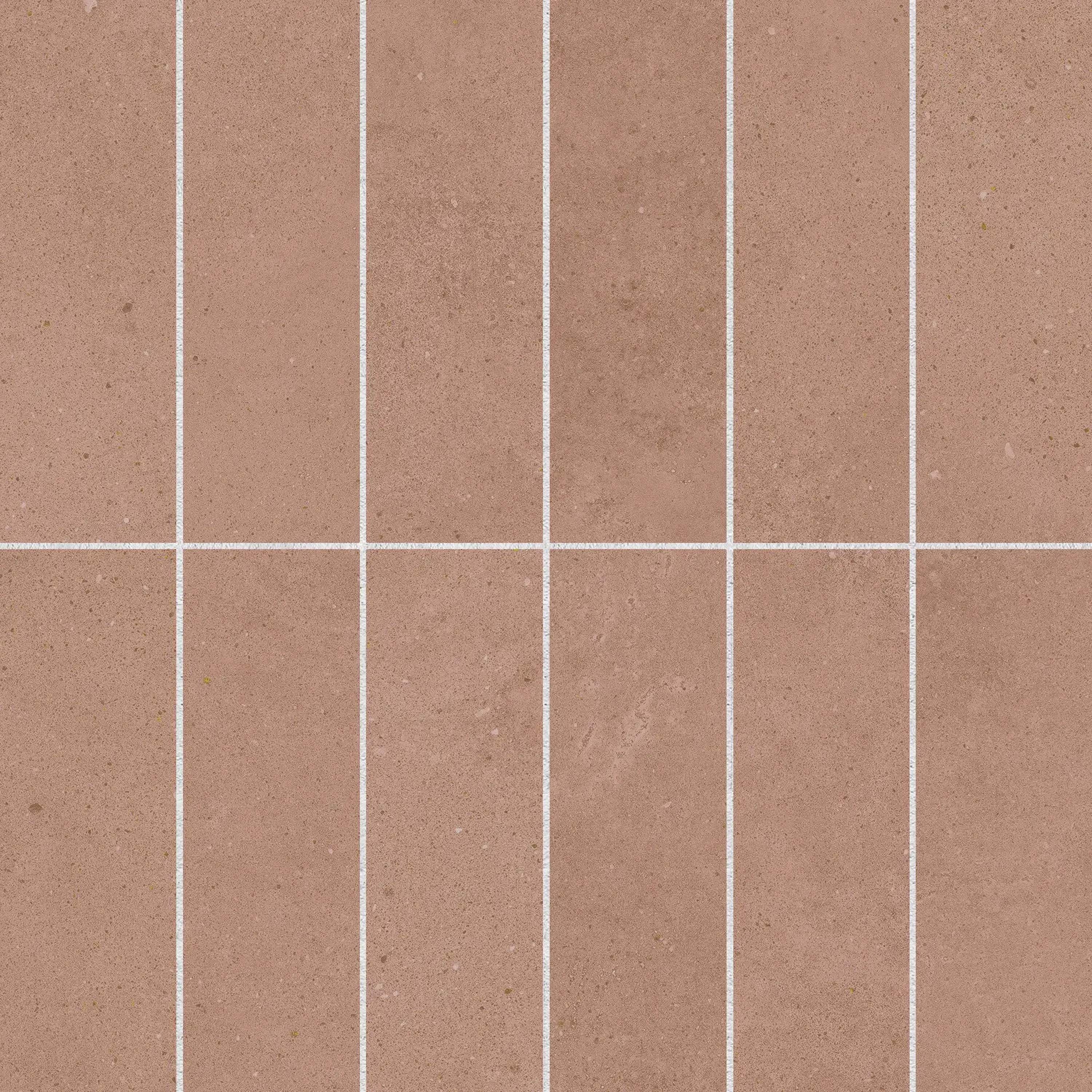 Solid Ground | Mosaic - 5 × 15 cm - red clay