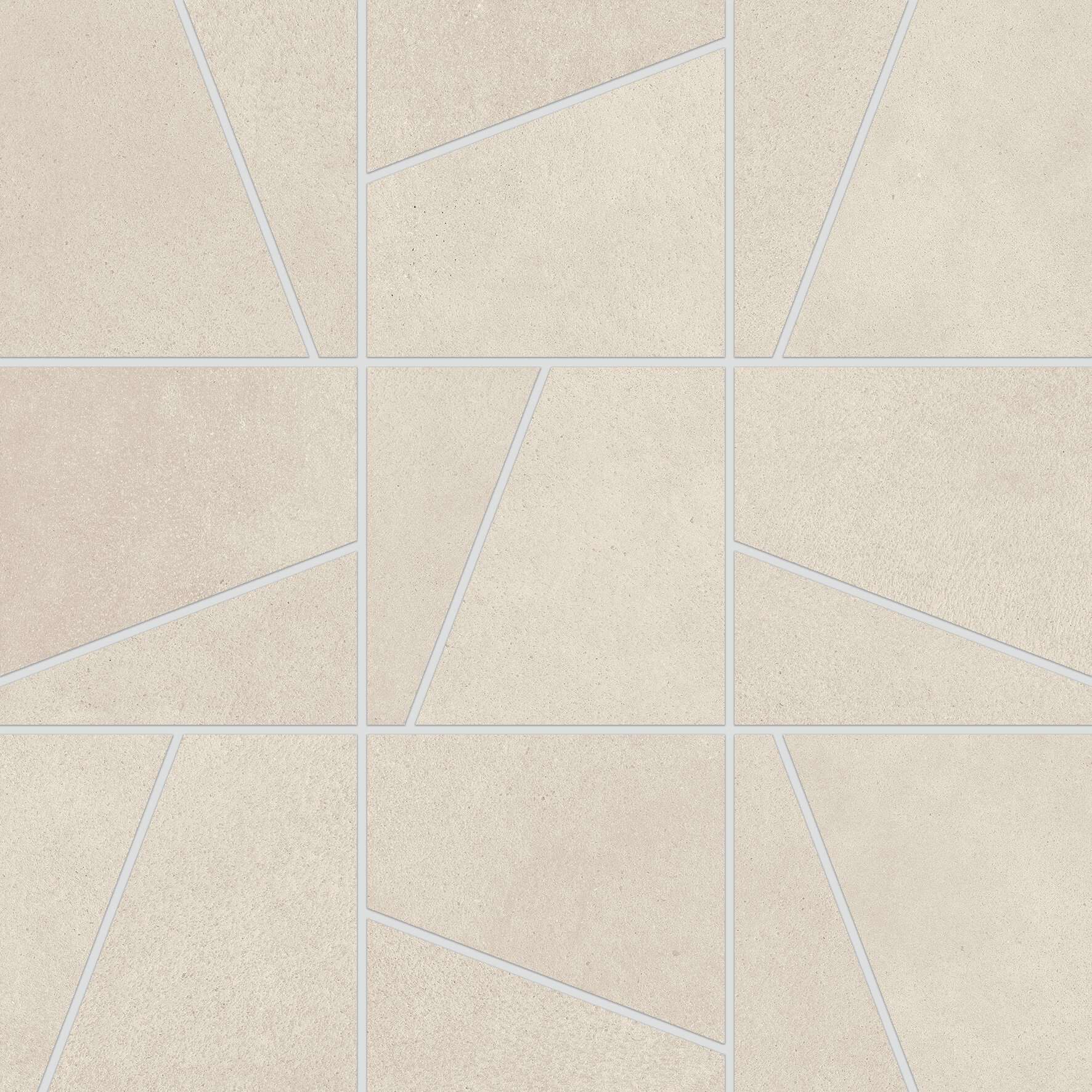 Mostrar el producto Strata | Mosaic Decor Edge - Pumice del fabricante AGROB BUCHTAL