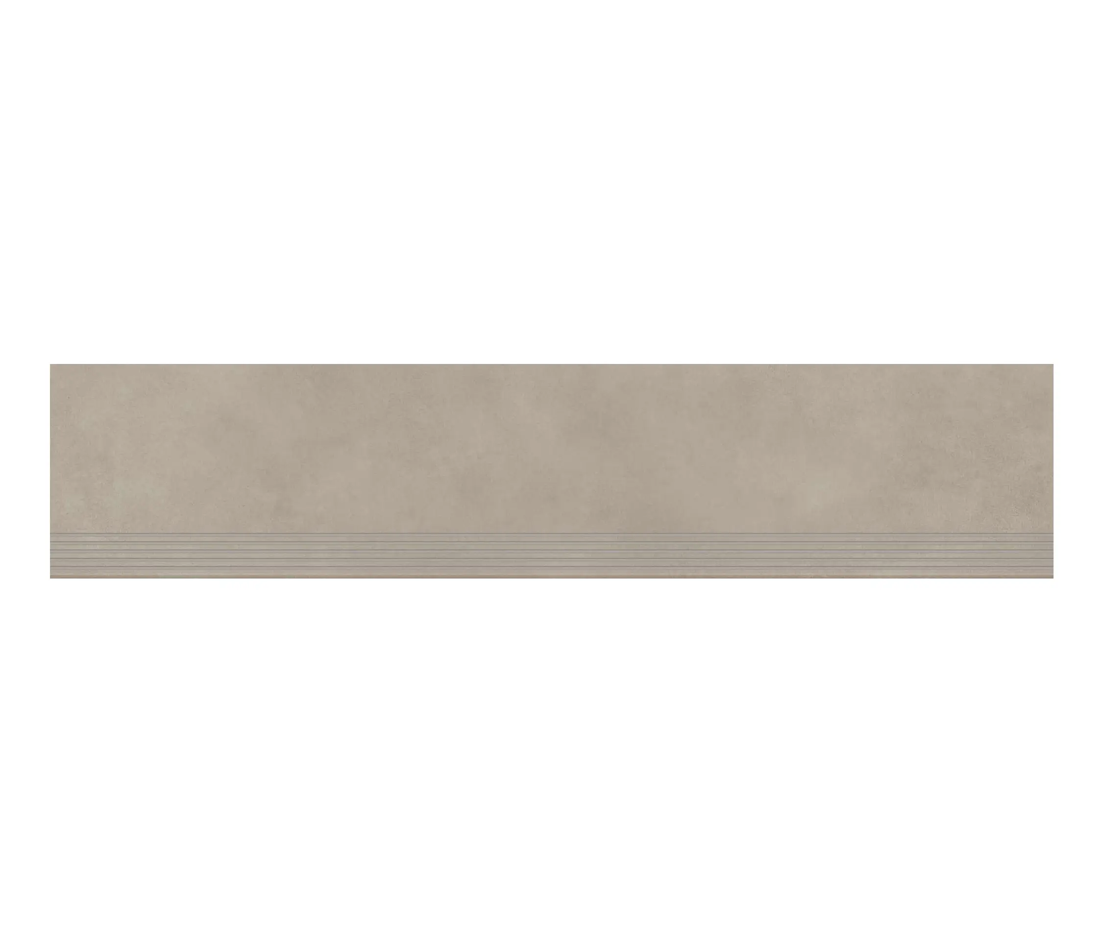 AGROB BUCHTAL - Strata | Stair Tile With Bevel And Grooving - Clay