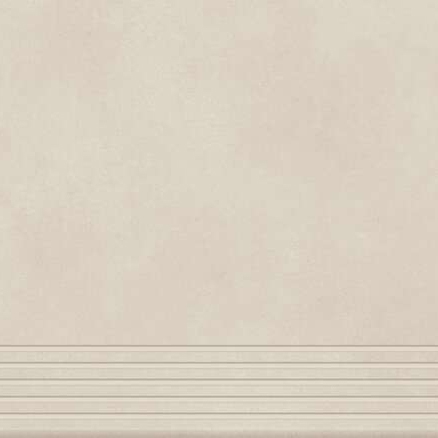 Strata | Stair Tile With Bevel And Grooving - Pumice