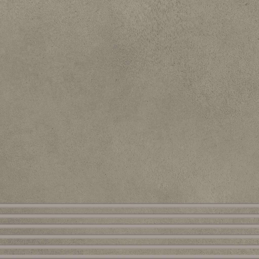 Strata | Stair Tile With Grooving - Loam