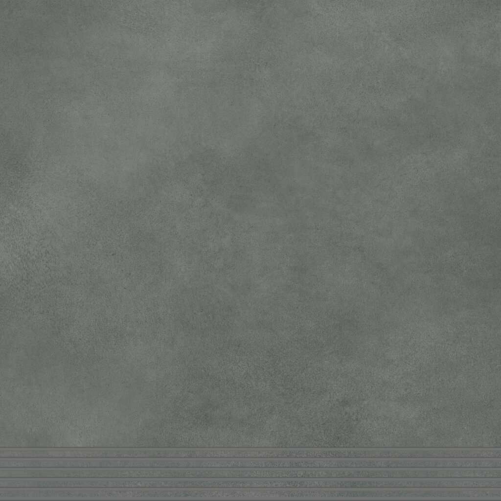 Strata | Stair Tile With Grooving - Stone