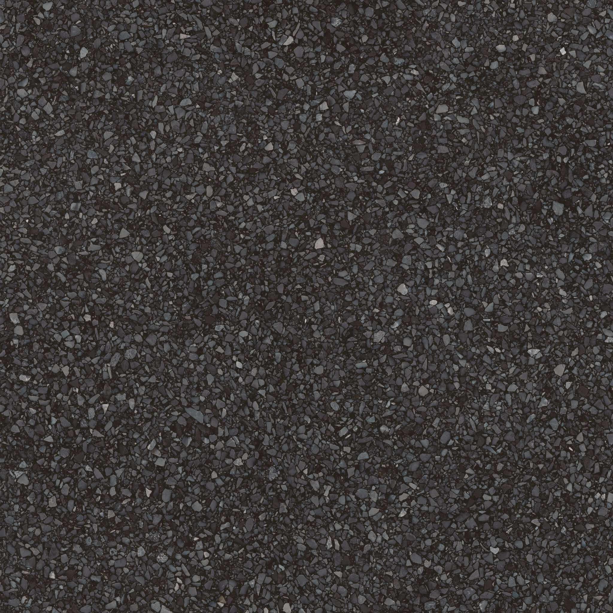 Trio | Floor Tile Extra Thick - Terrazzo Black