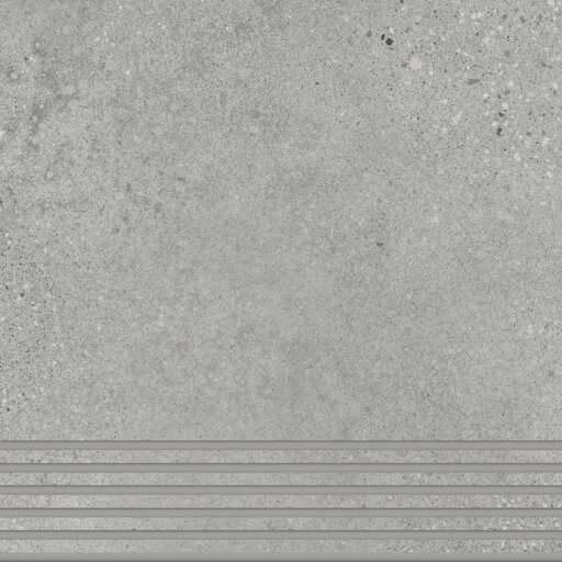 Display product Trio | Stair Tile - Cement Grey from manufacturer AGROB BUCHTAL