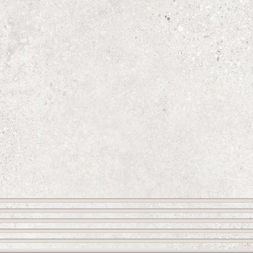 Trio | Treppenfliese - Ivory White
