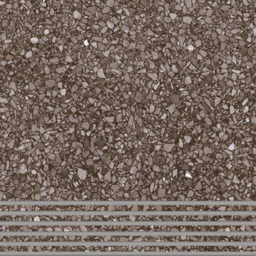 Trio | Stair Tile - Terrazzo Red