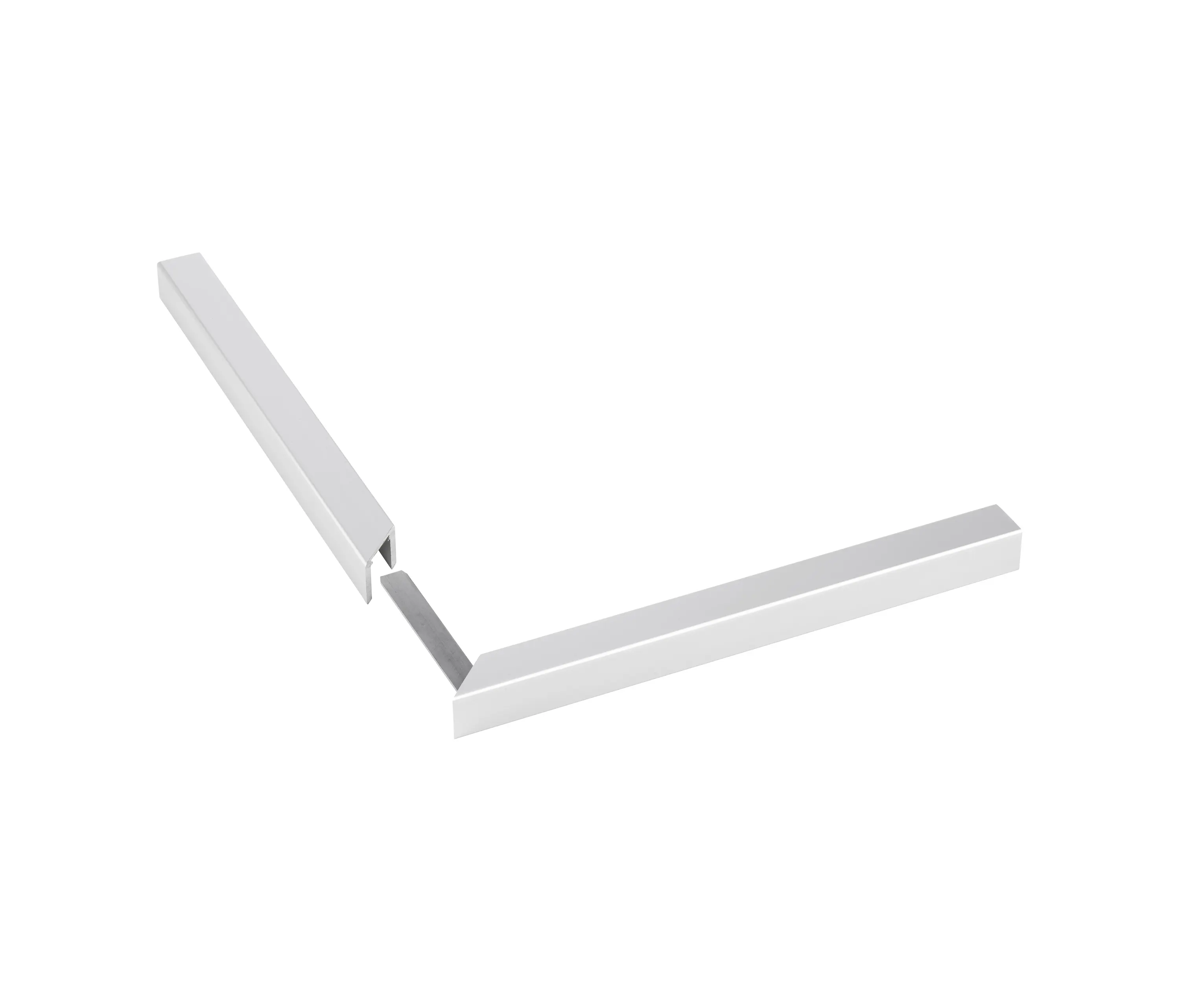 Steelpro - Alu-u profile 90° curve