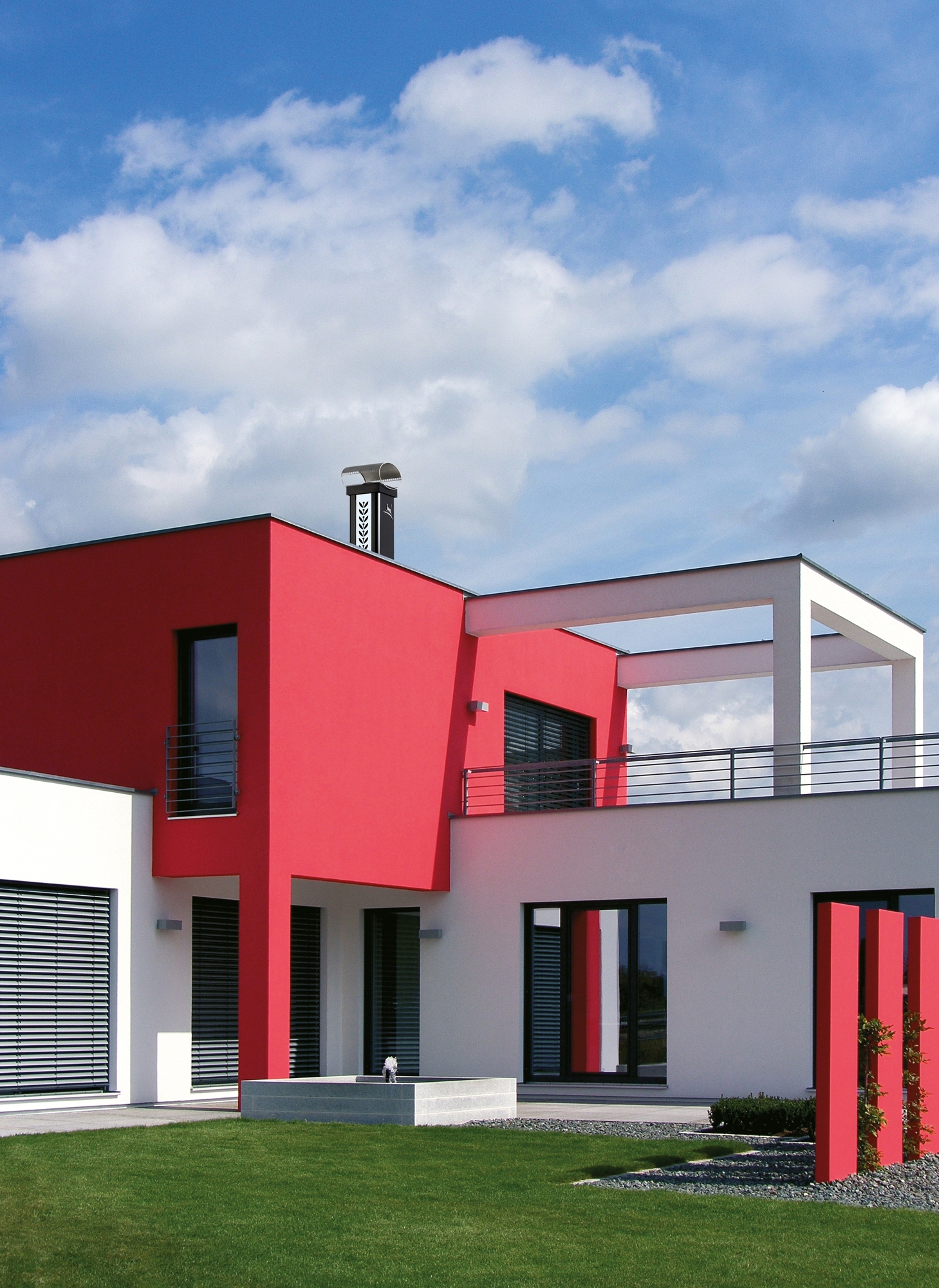 Produkt Luminance Graphinox chimney stack des Herstellers Poujoulat anzeigen