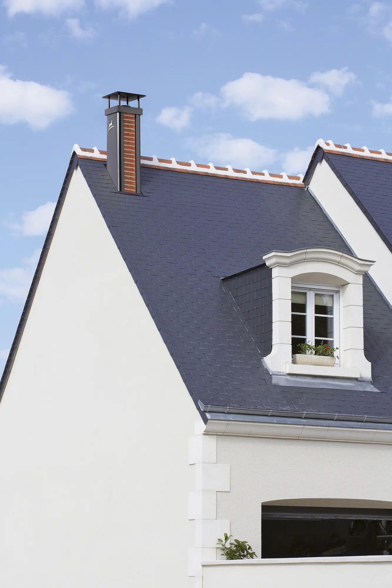 Poujoulat - Luminance Terranova chimney stack