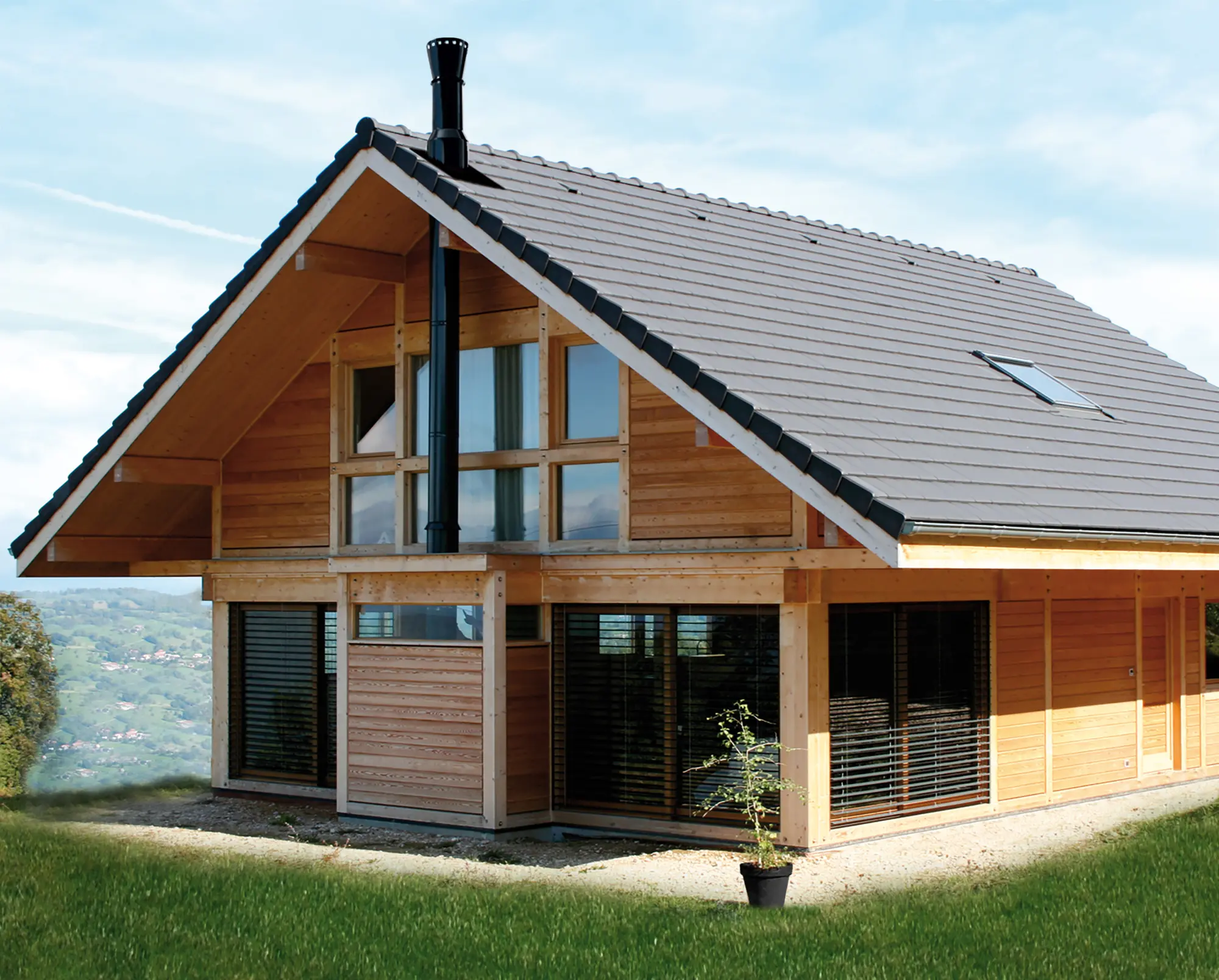 Poujoulat - STI Venitien cap chimney stack