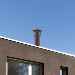 Mostrar el producto STI Spiral cap chimney stack del fabricante Poujoulat
