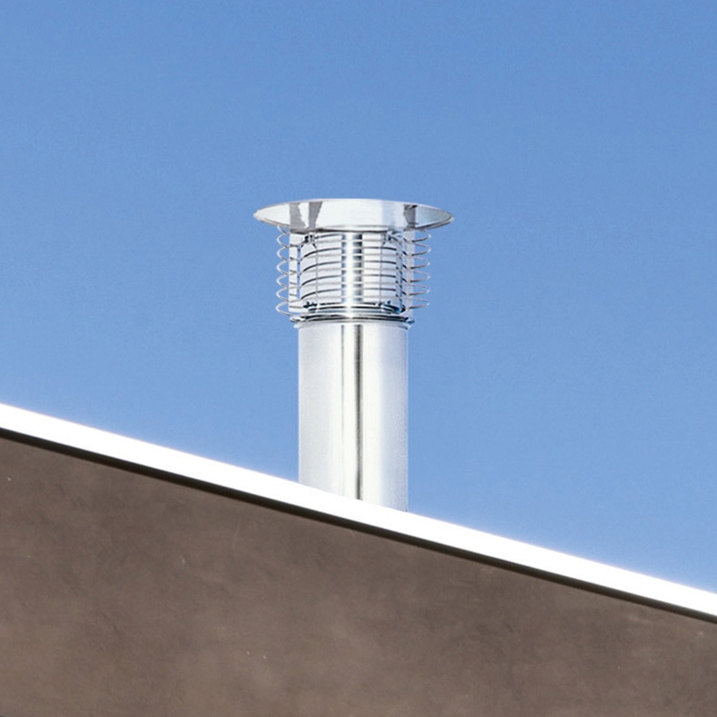 Mostrar el producto STI Spiral cap chimney stack del fabricante Poujoulat