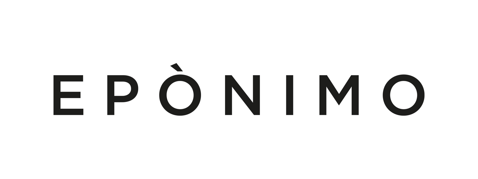 Logo for manufacturer Eponimo