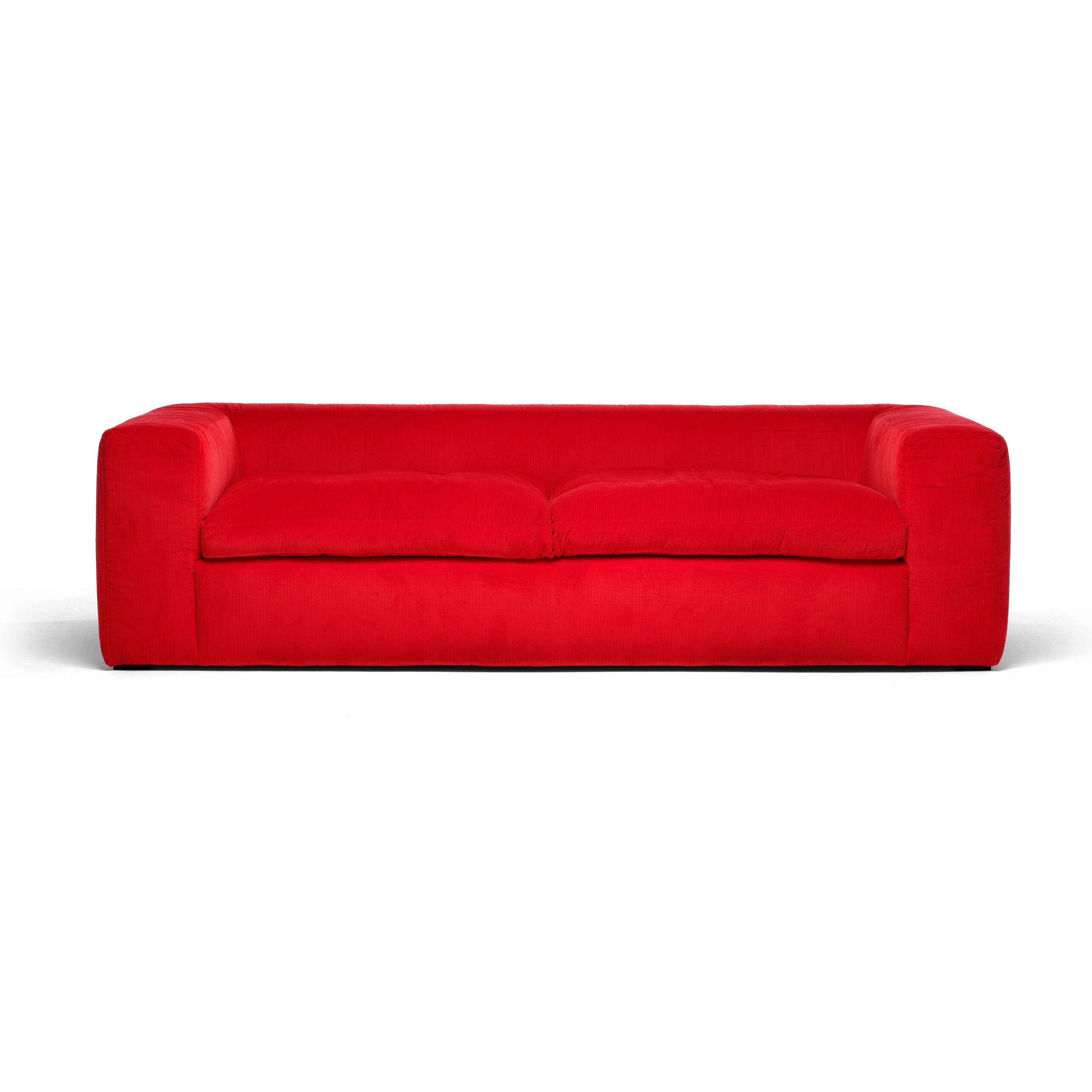 Display product Big Bubble soifa red corduroy from manufacturer Eponimo