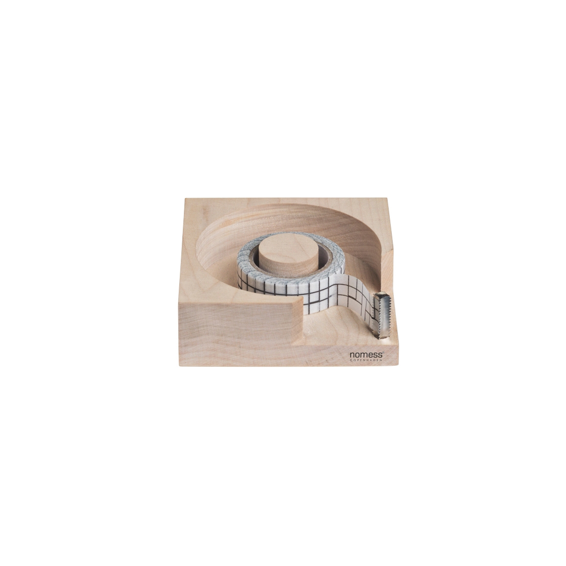 Wooden tape dispenser