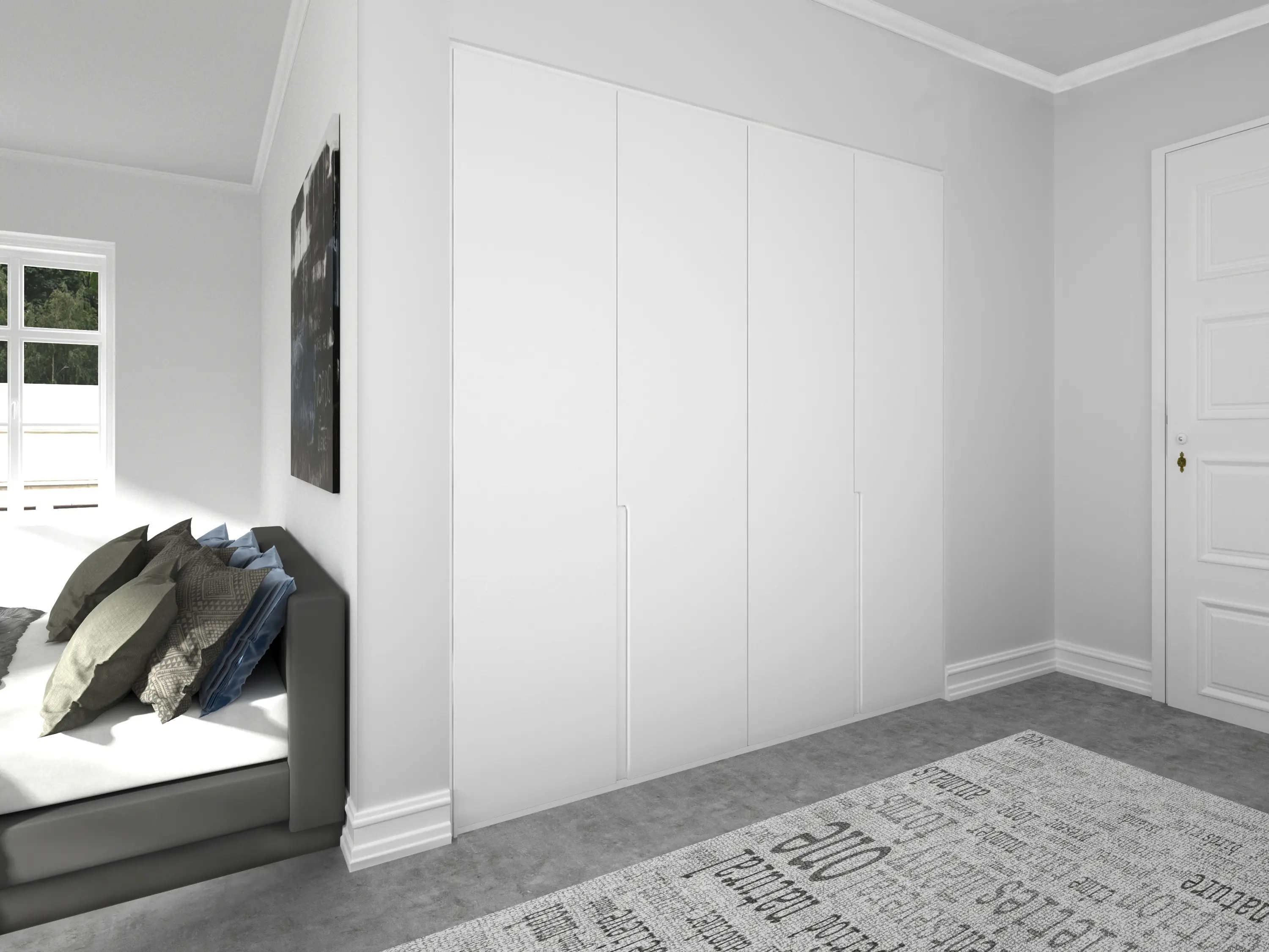 dica - Hinged doors | Cream