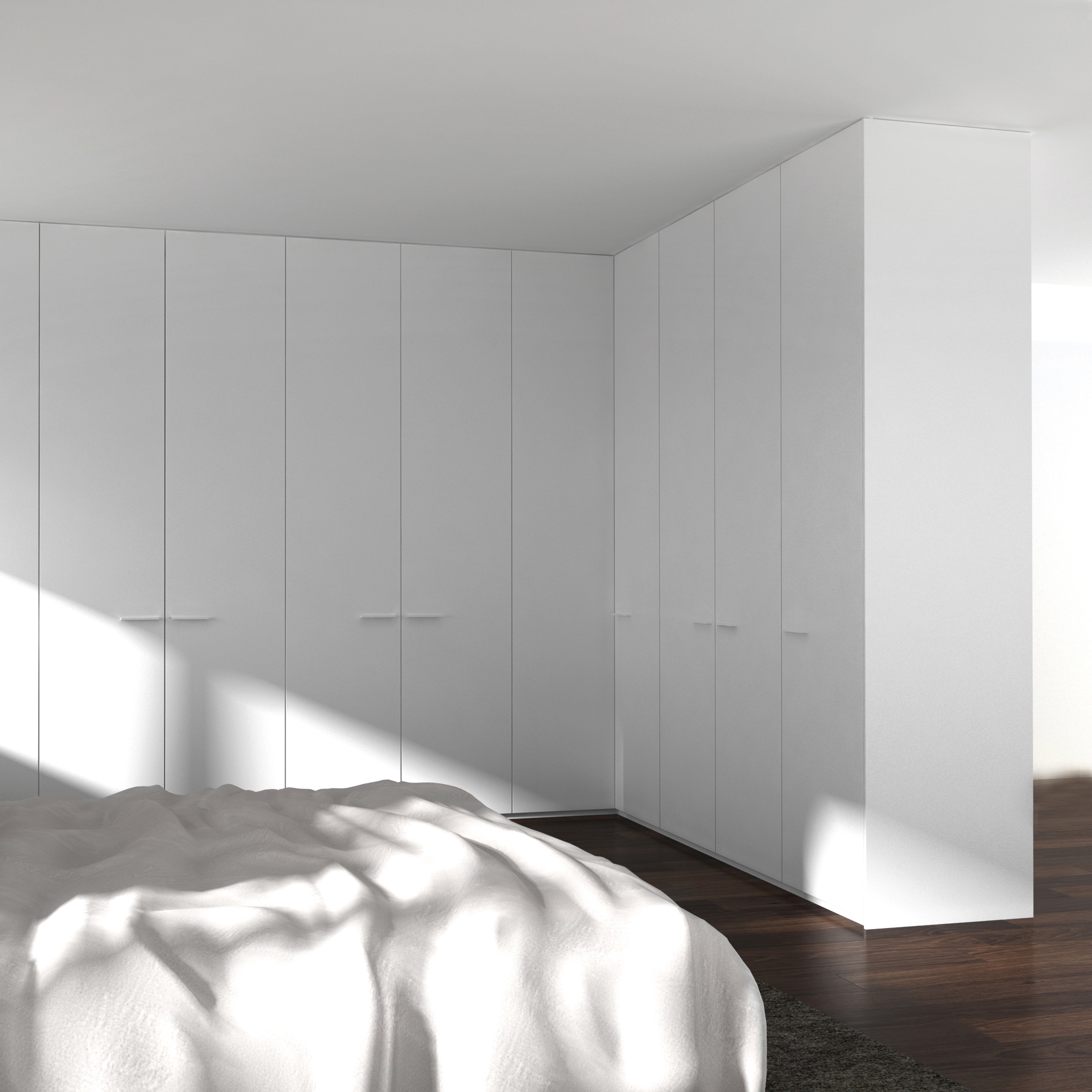 Hinged doors | Polar white