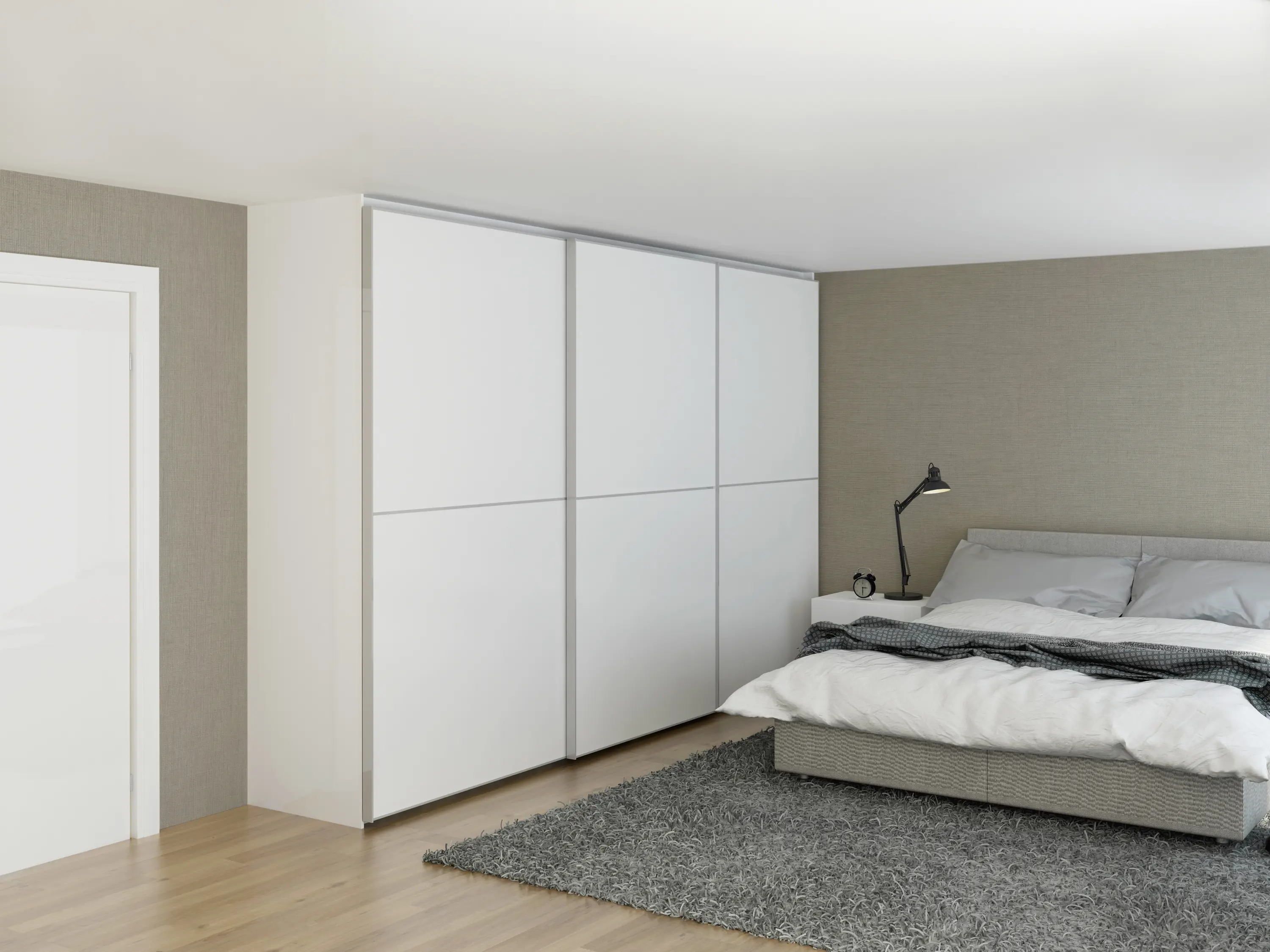 dica - Sliding doors | Matt crystal white