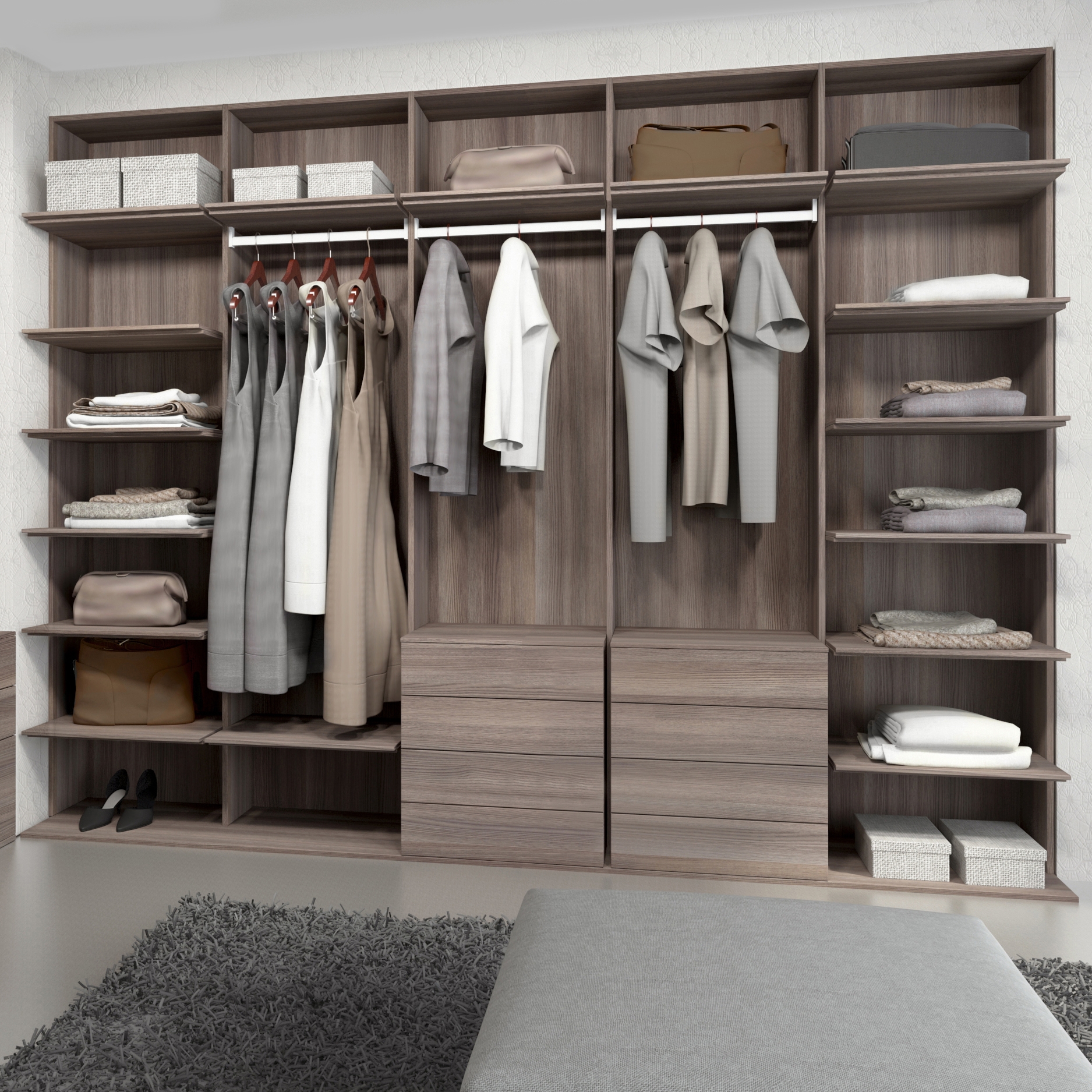 Mostra il prodotto Walk-in closets | Elm chocolate del produttore dica