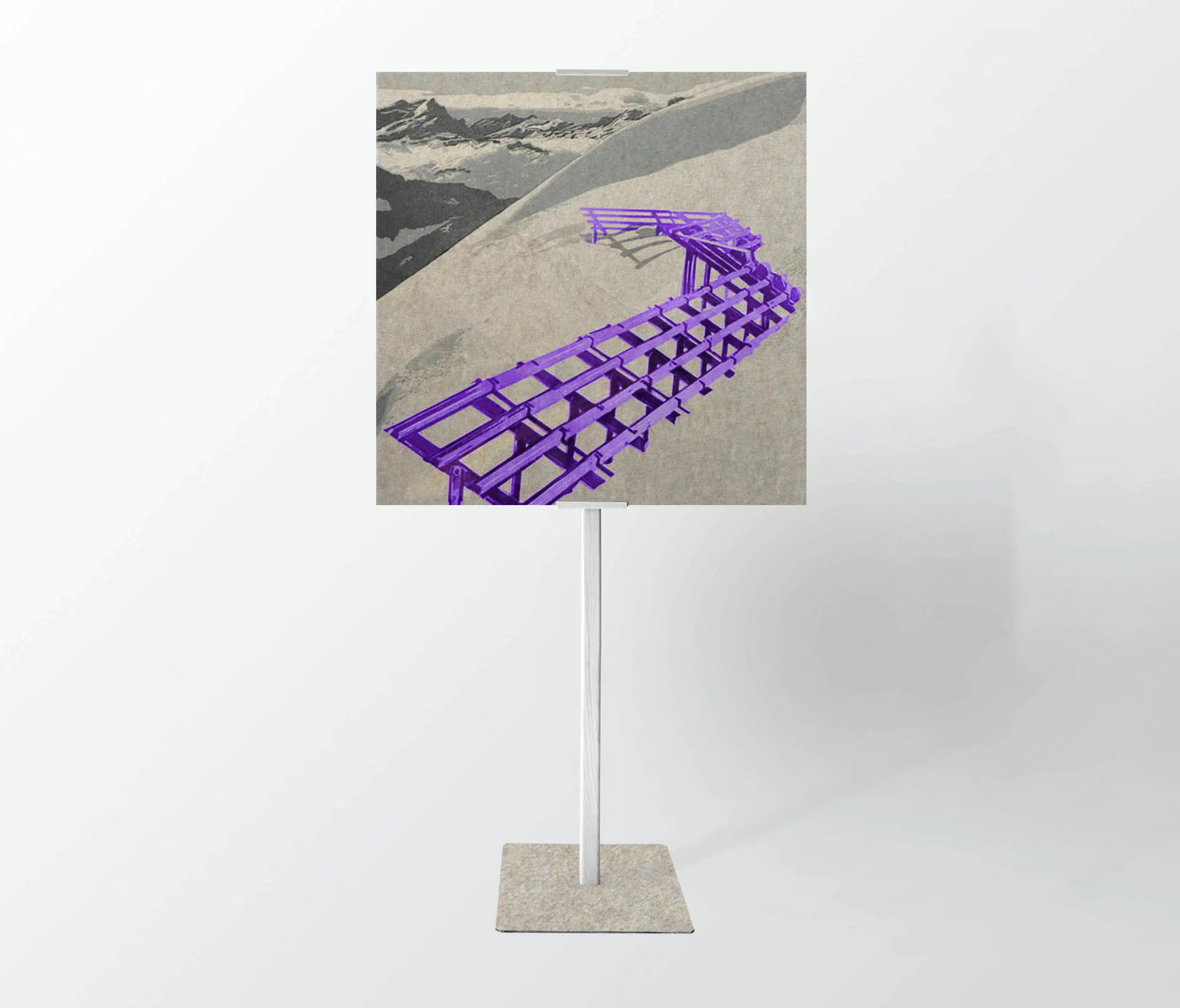 Tante Lotte - Whisperwool Standing Sheep Easel