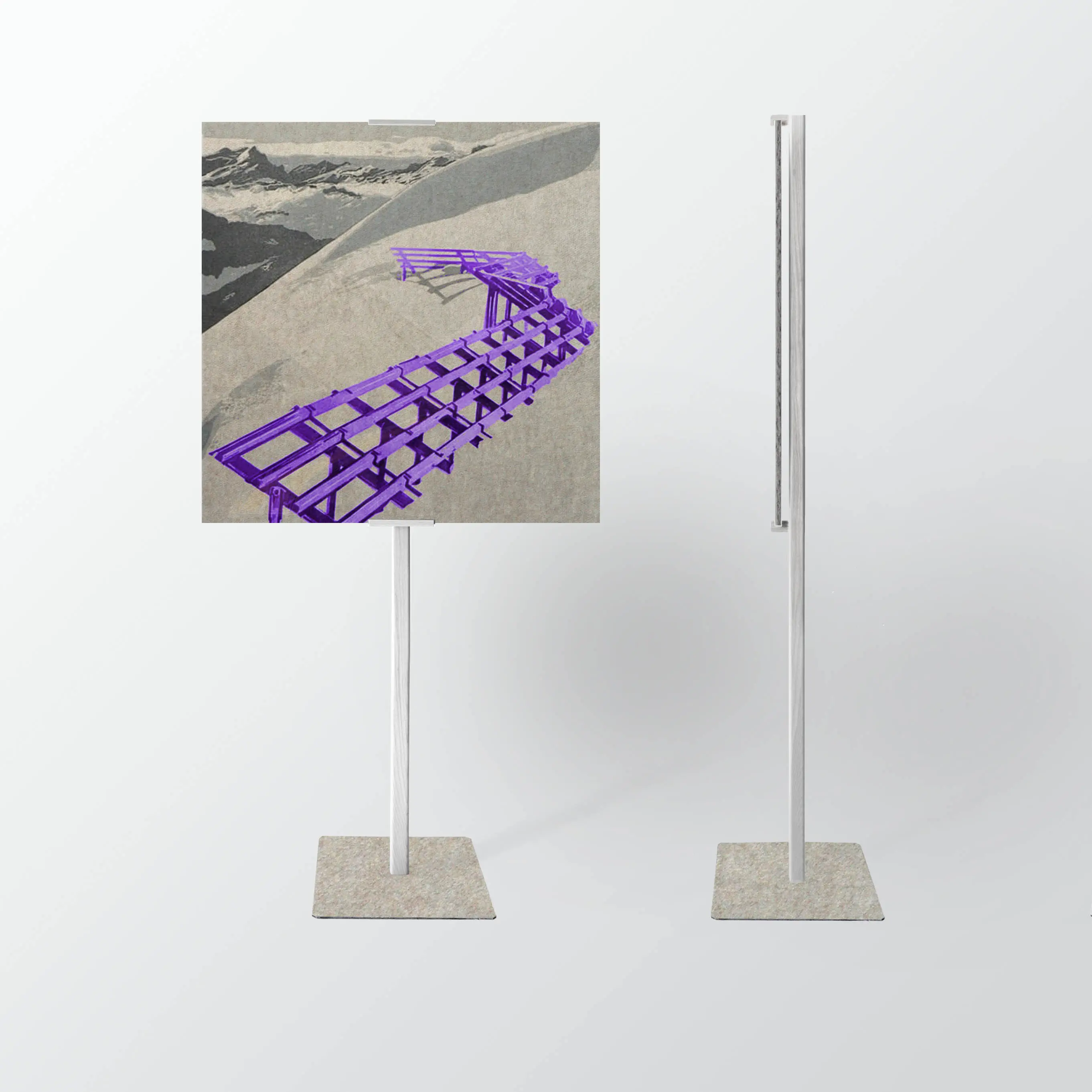Tante Lotte - Whisperwool Standing Sheep Easel