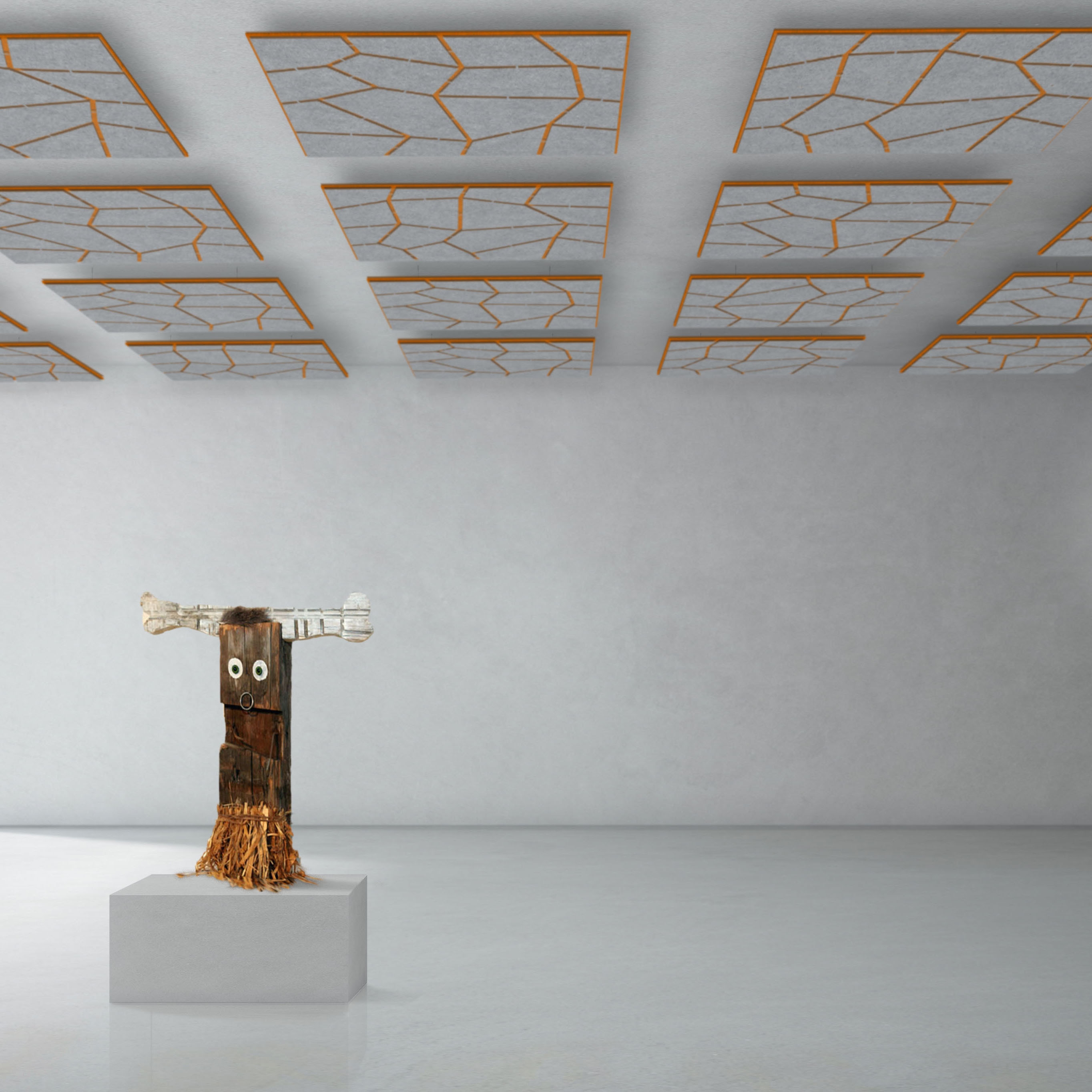 Display product Whisperwool Ceiling Sail Grid from manufacturer Tante Lotte