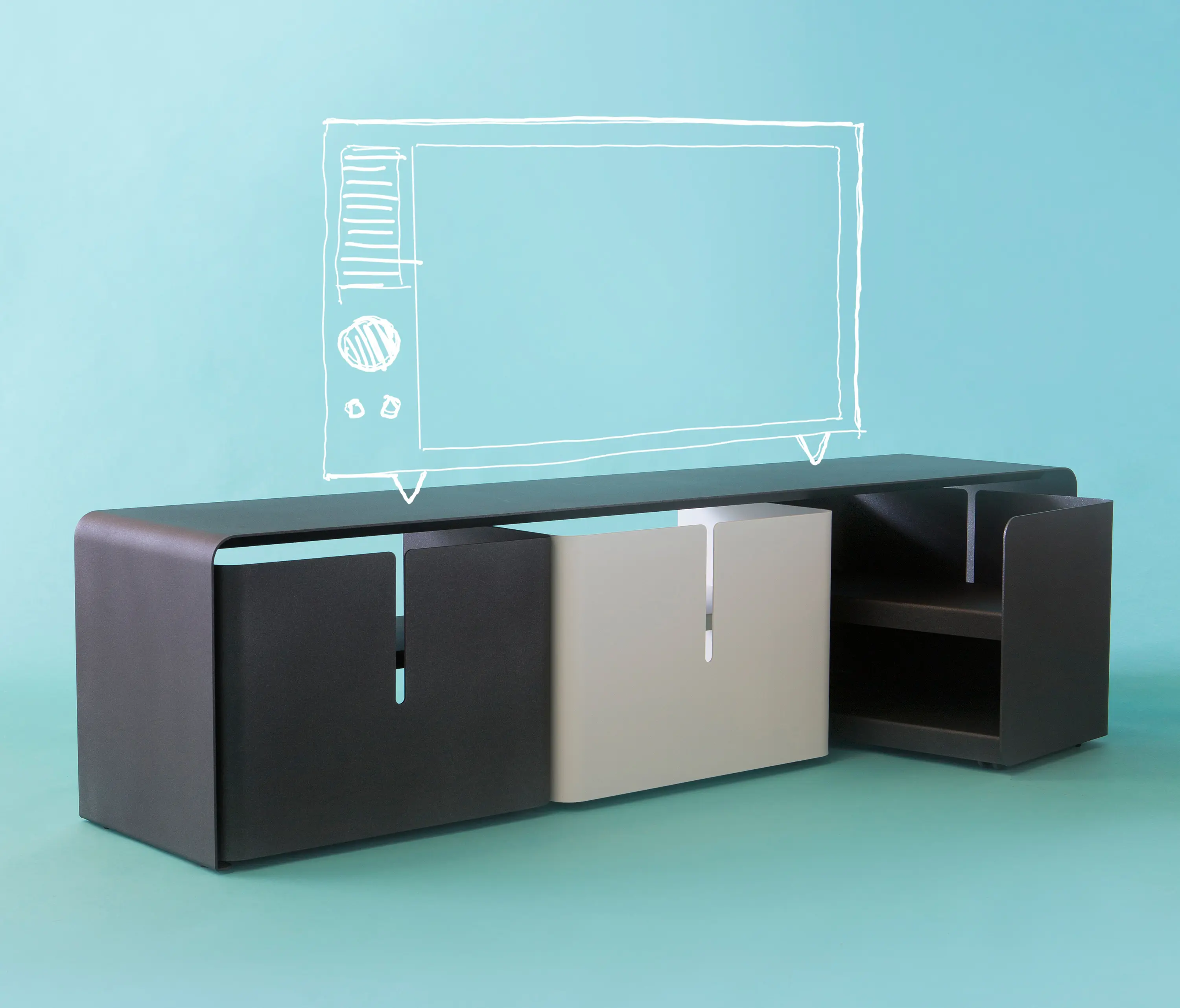 Matière Grise - Barber sideboard