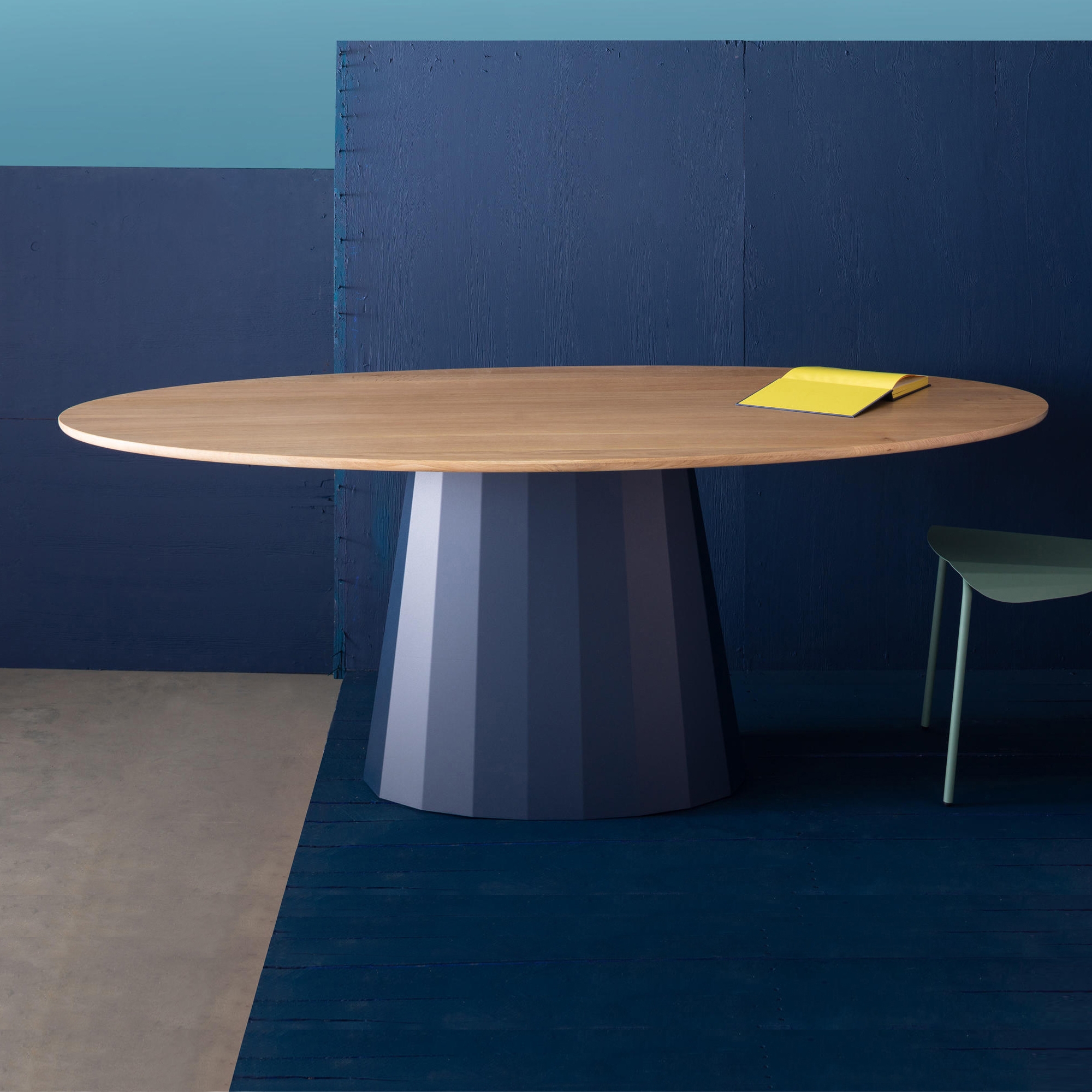 Display product Ankara oval dining table from manufacturer Matière Grise