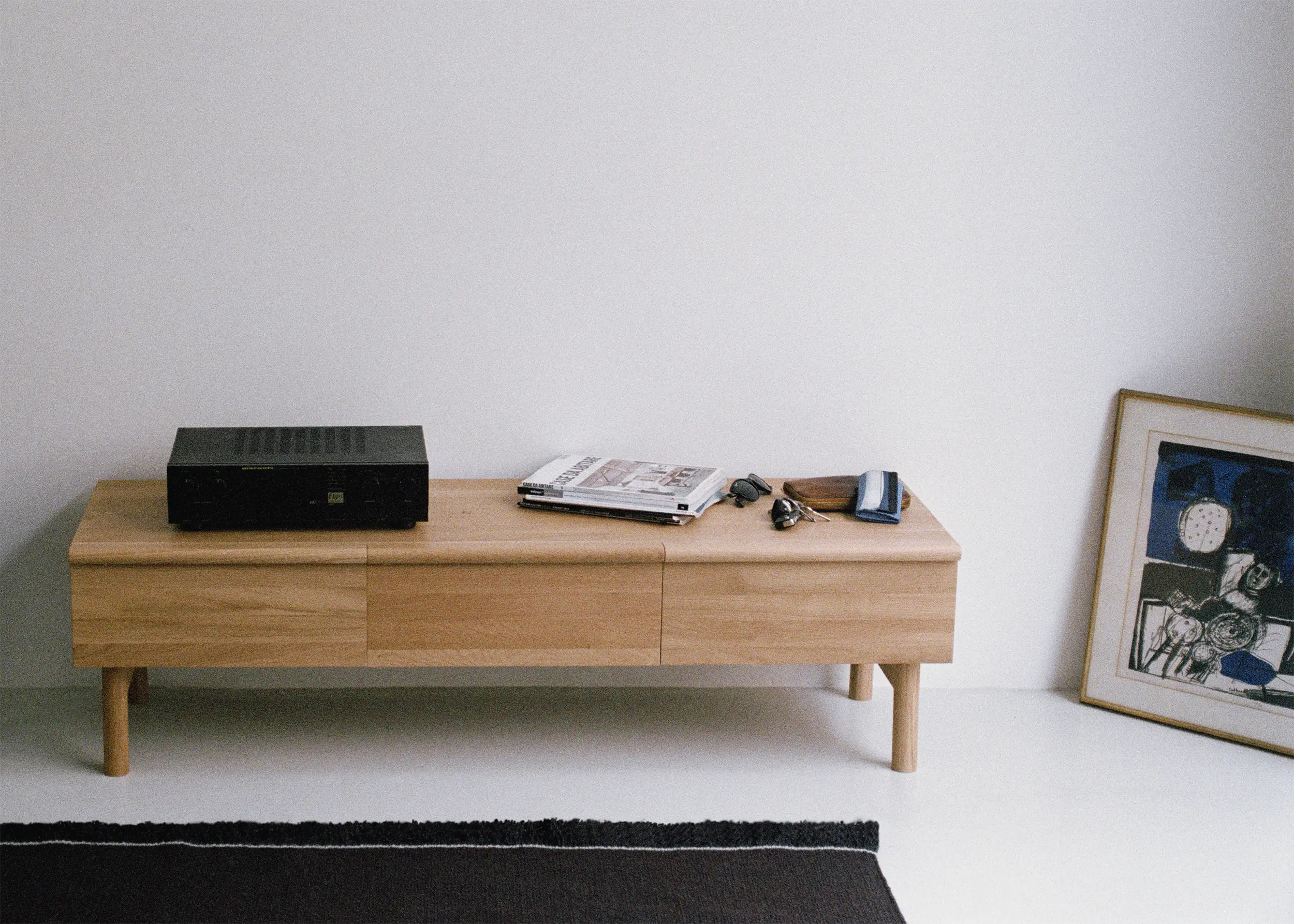 Bautier - Low Sideboard with Three Drawers