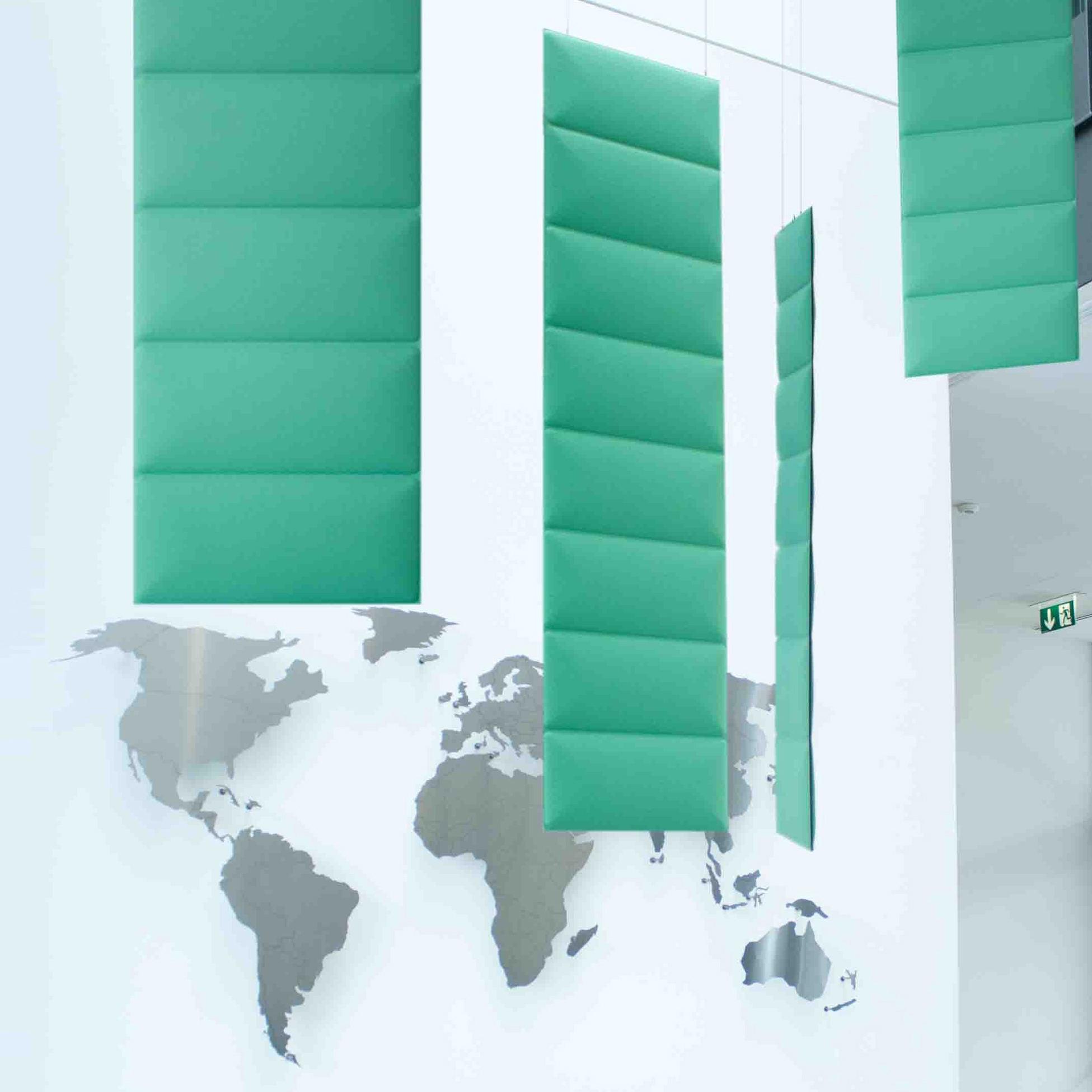 Display product ECOdesk baffles from manufacturer Slalom