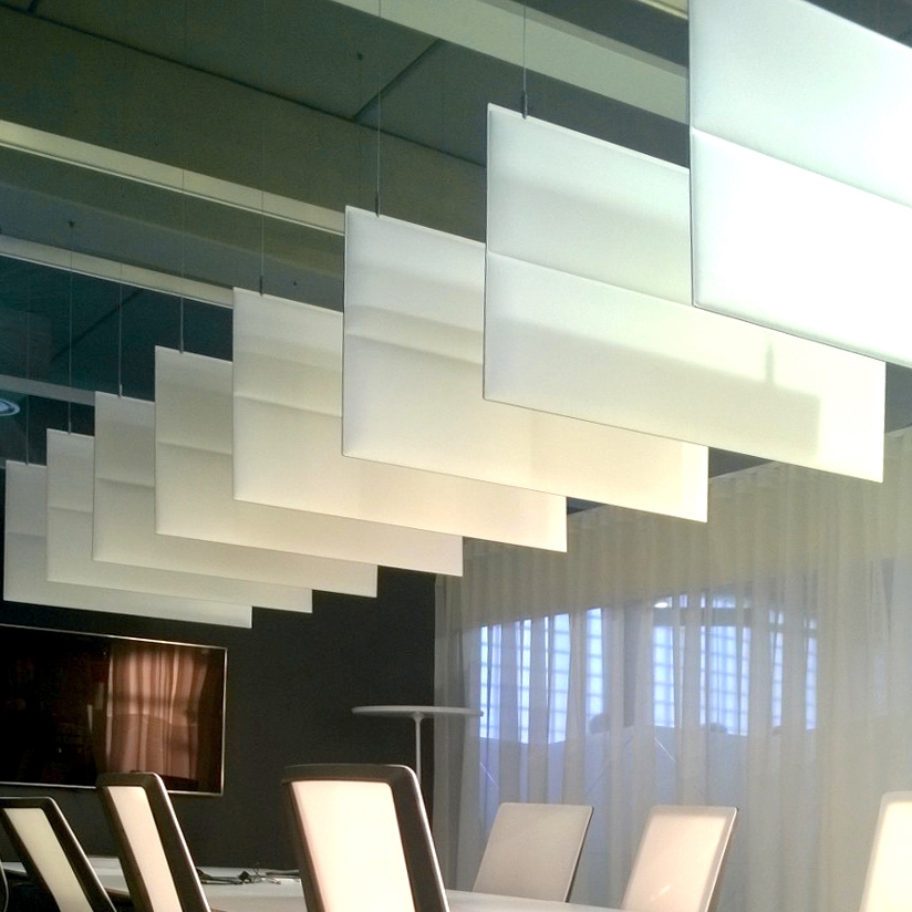 Display product ECOstrong baffles from manufacturer Slalom
