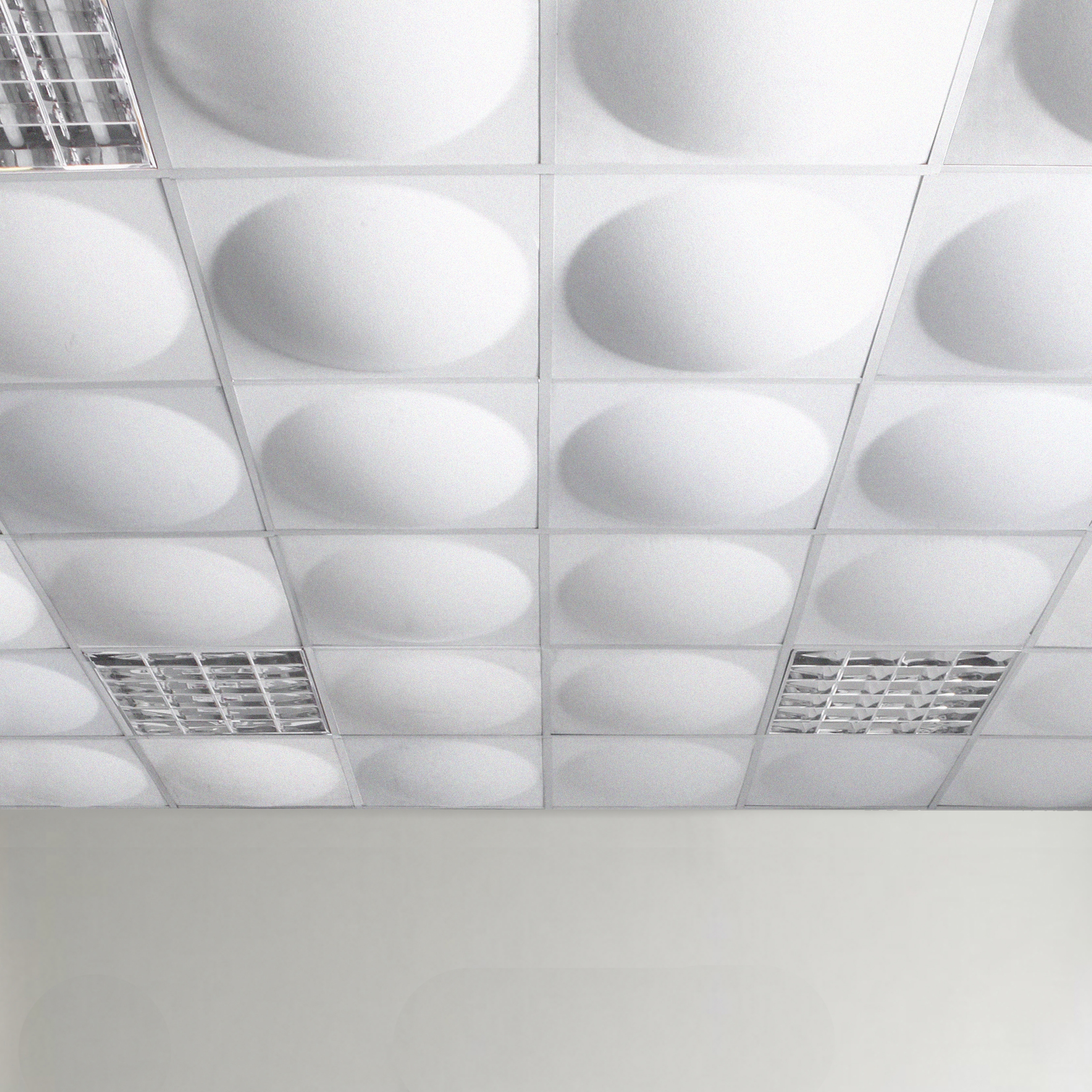 Display product ECOround ceiling from manufacturer Slalom