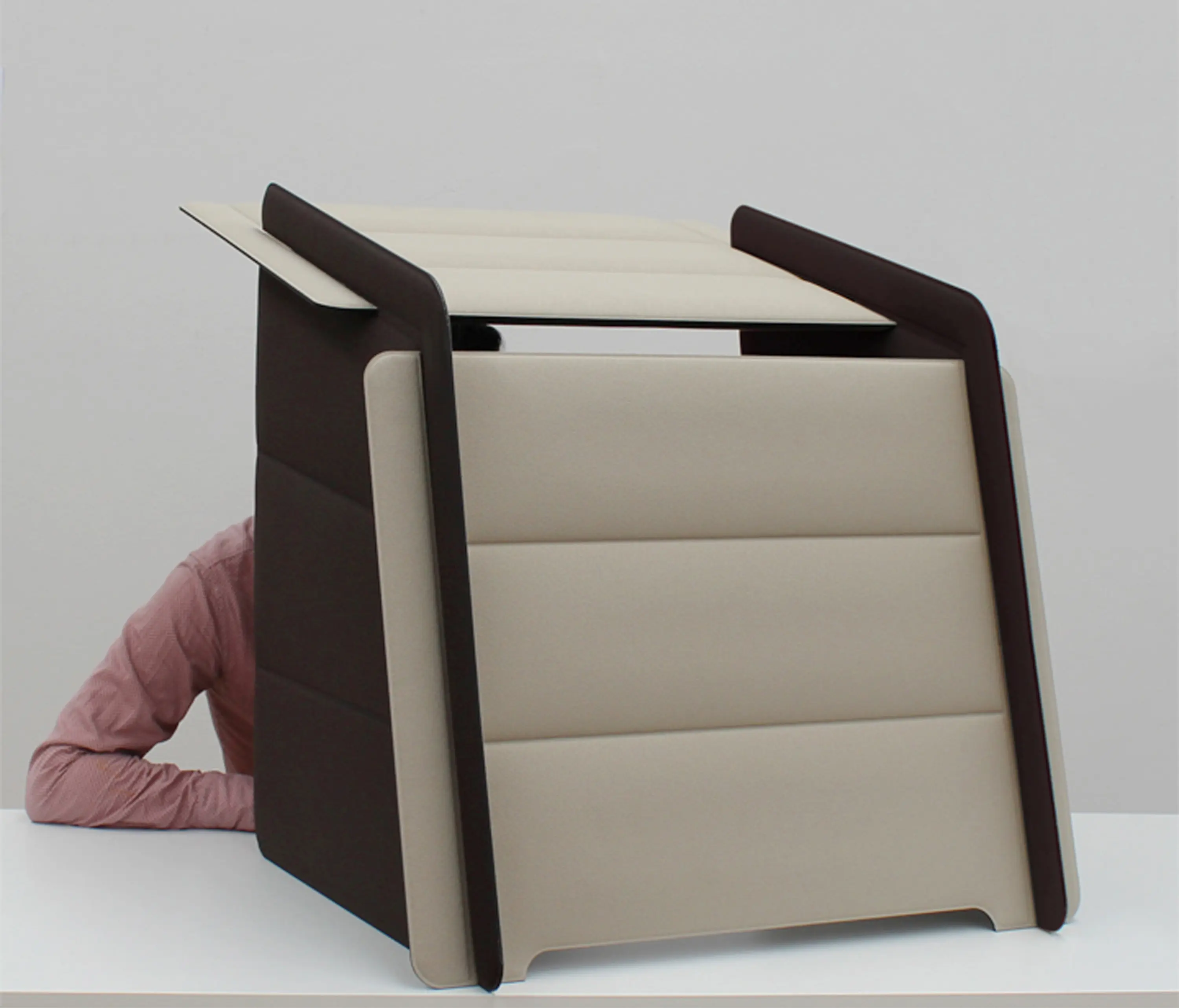 Slalom - ECObooth | Acoustic panel for desks