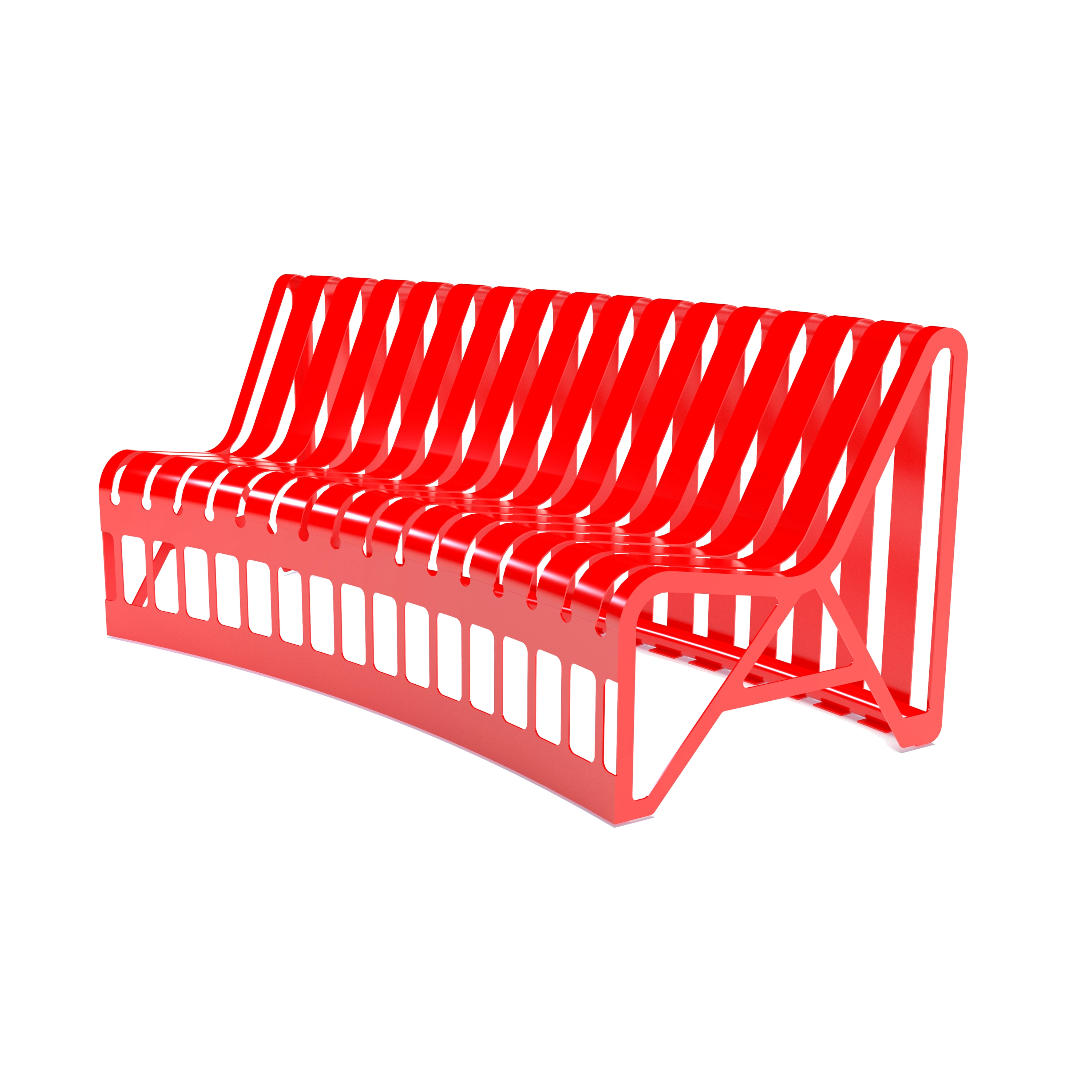 Vertoon produk Cutout bench van vervaardiger Urbo