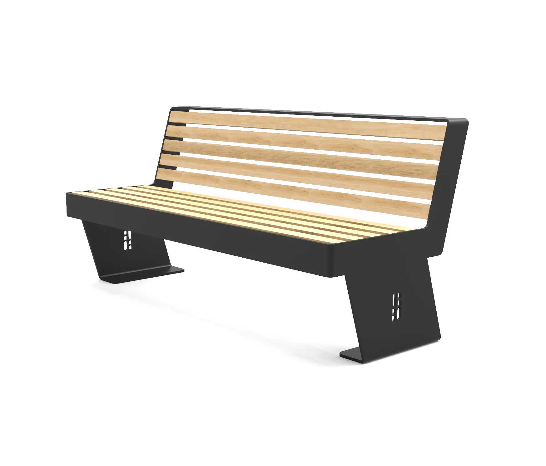 Urbo - Noir bench